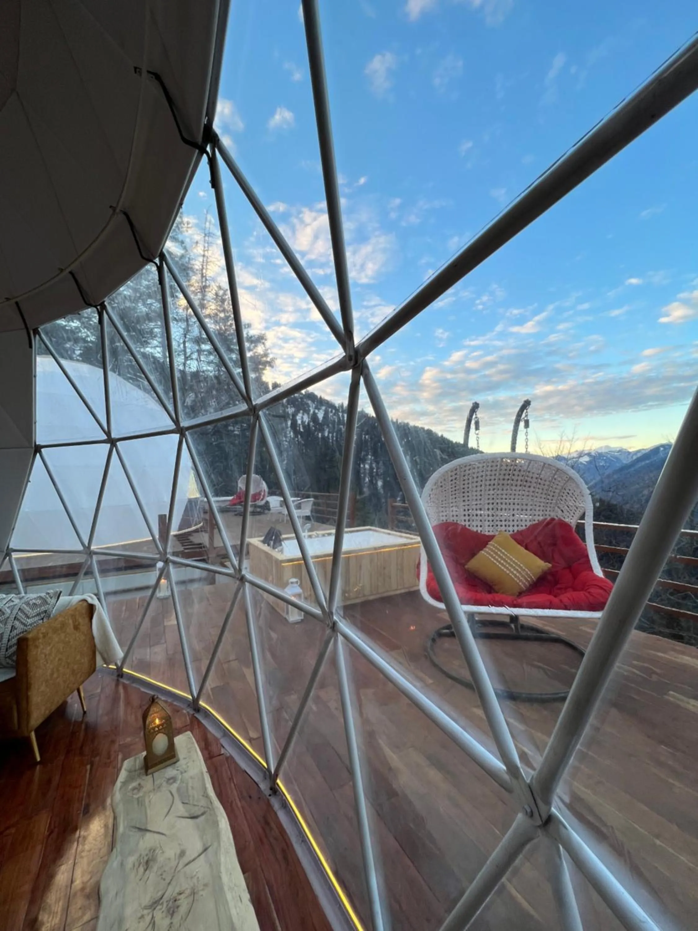 Natural landscape in GLAMPING CLUB