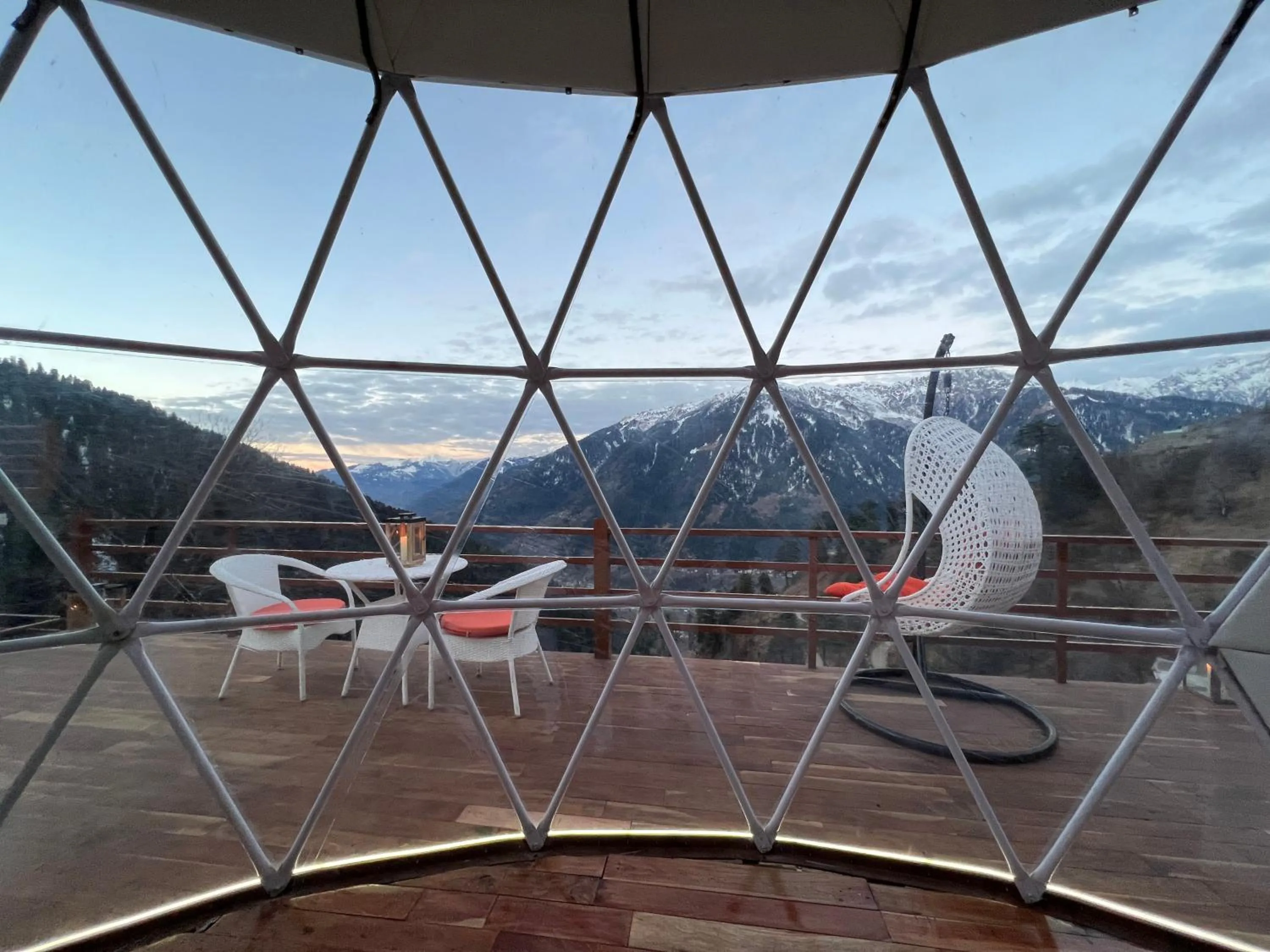 Natural landscape in GLAMPING CLUB