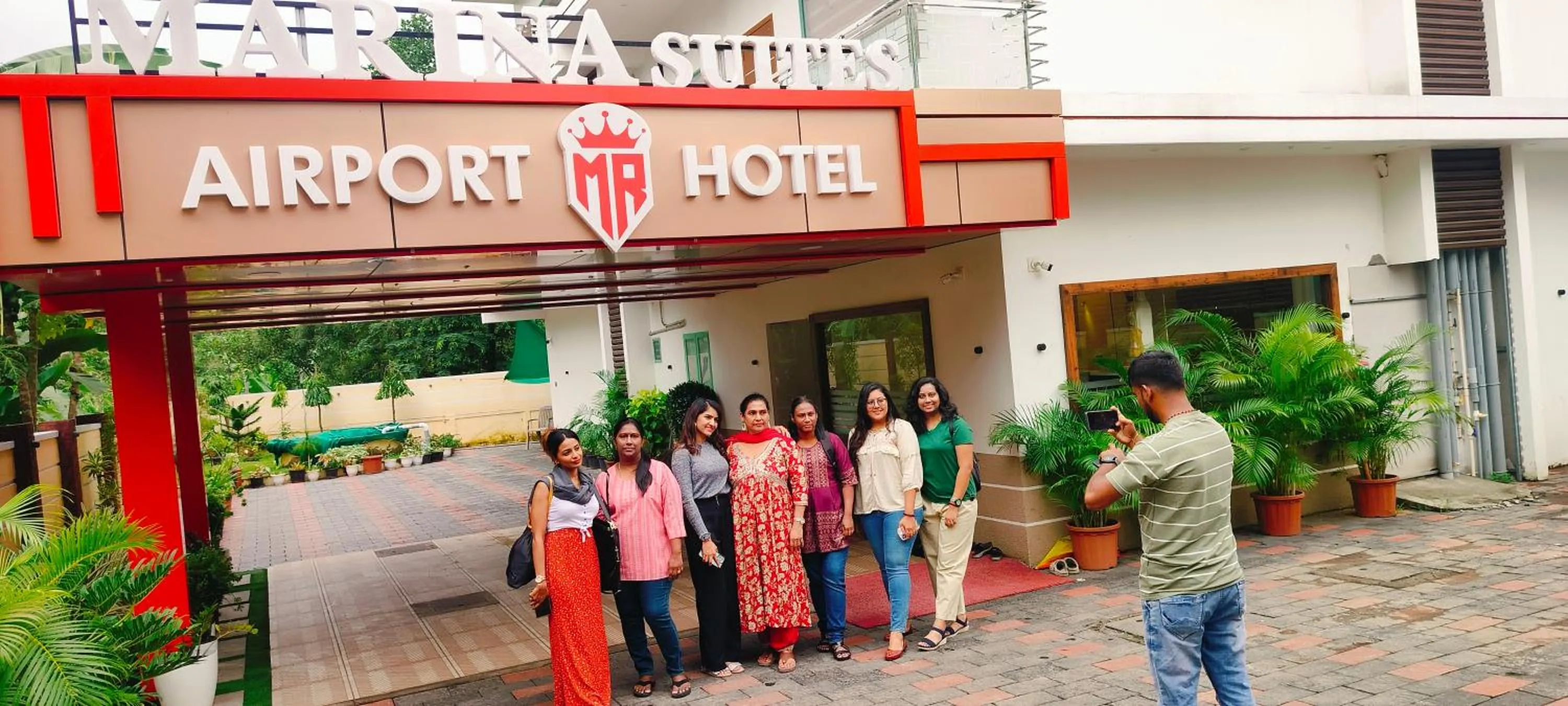 Facade/entrance in MARINA SUITES AIRPORT HOTEL