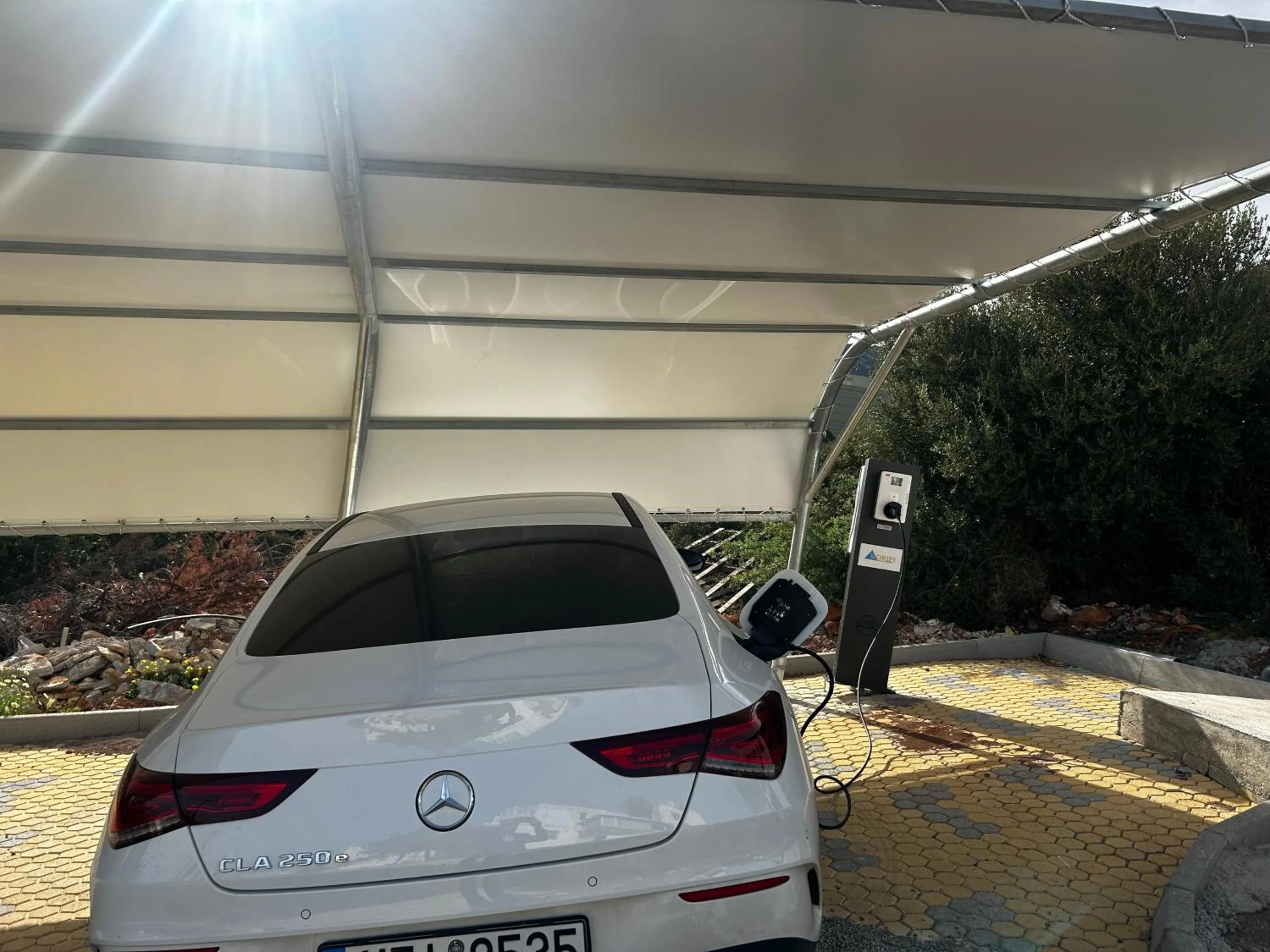 Parking in Korifi Suites - JR Villas Adults Only