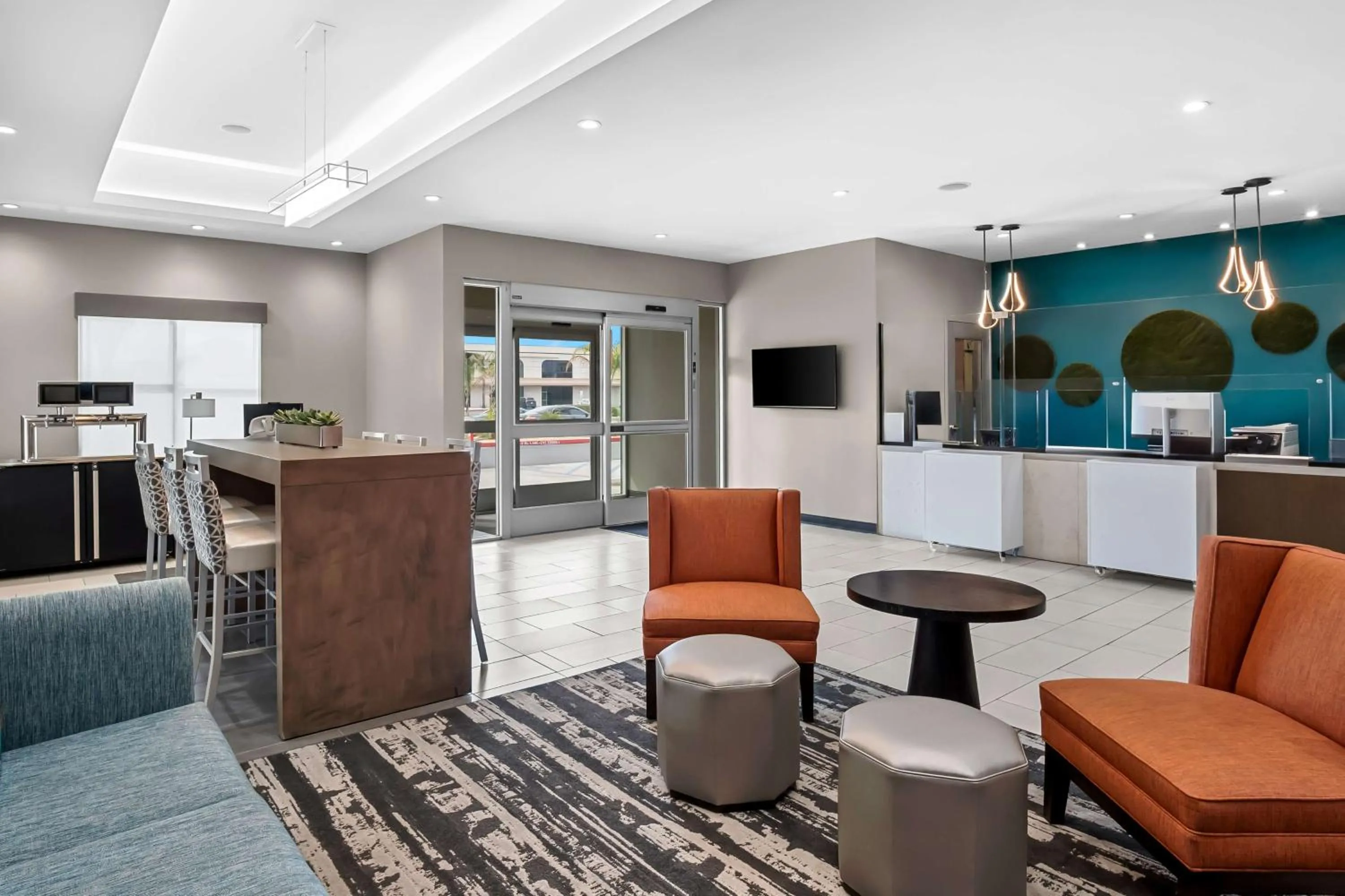 Lobby or reception in Best Western San Bernardino Hotel