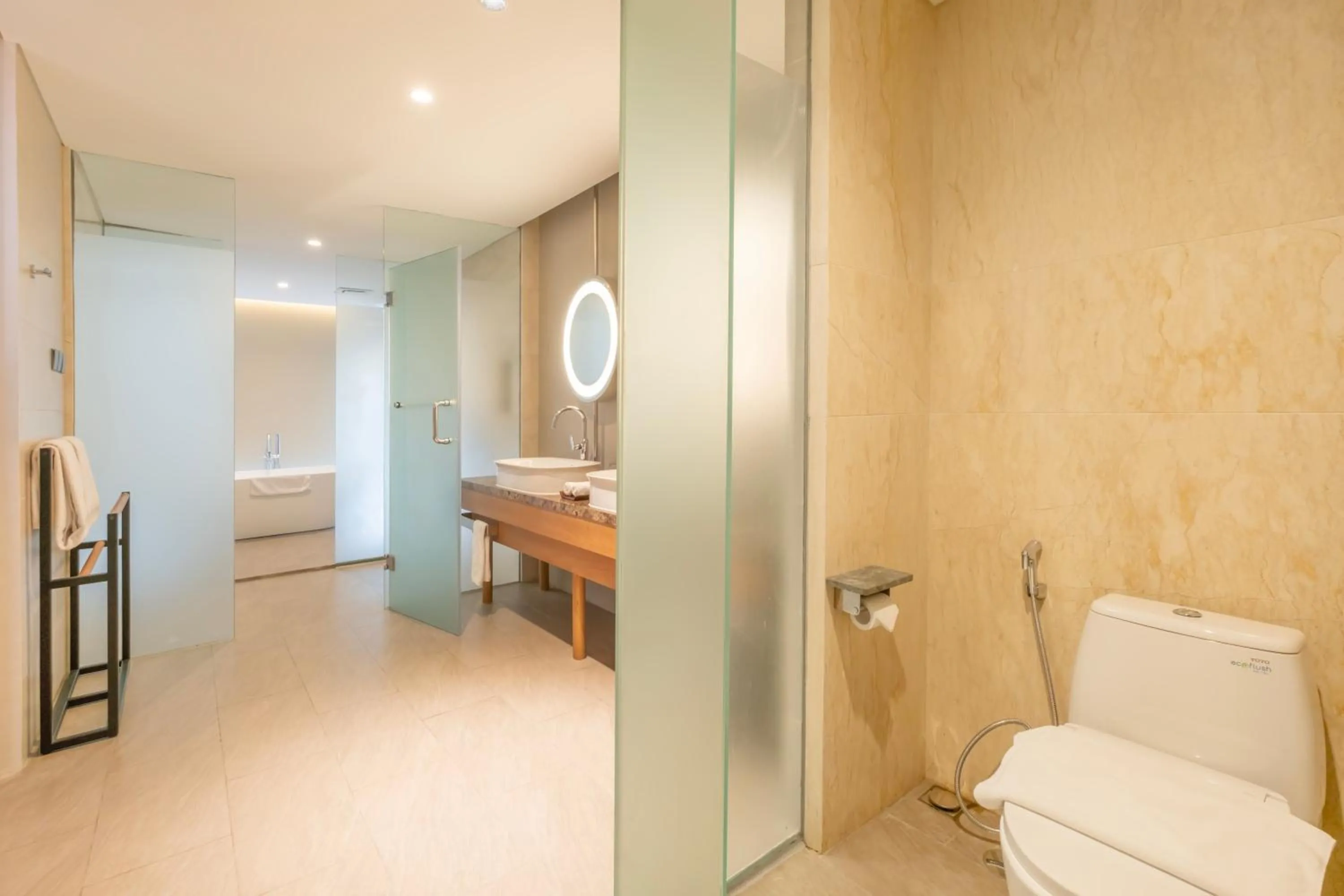 Bathroom in Marianna Resort And Convention Tuktuk - Samosir, Marclan Collection