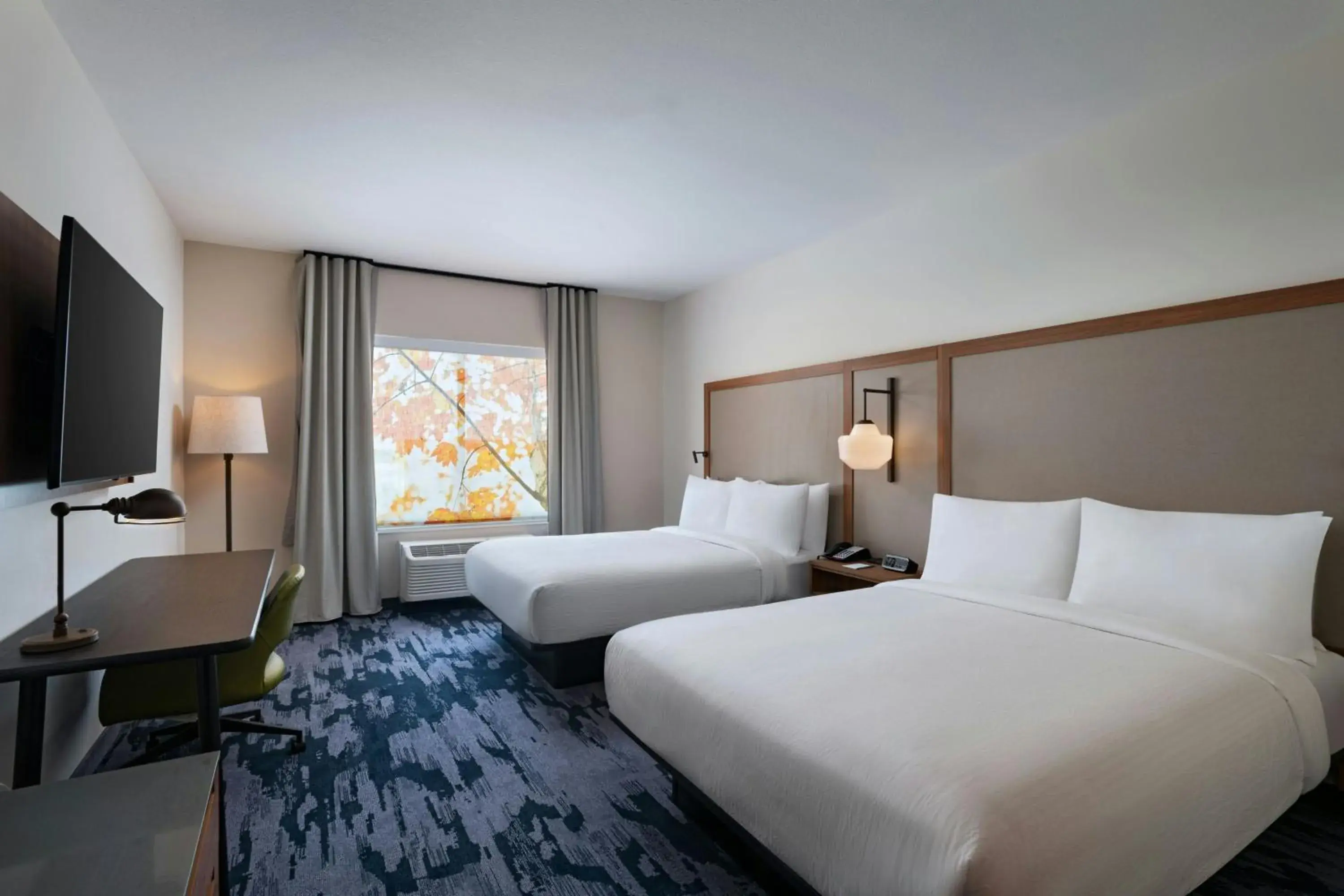 Queen Room with Two Queen Beds and City View in Fairfield by Marriott Inn & Suites Fort Worth Alliance Airport Queen Room with Two Queen Beds and City View in Fairfield by Marriott Inn & Suites Fort Worth Alliance Airport