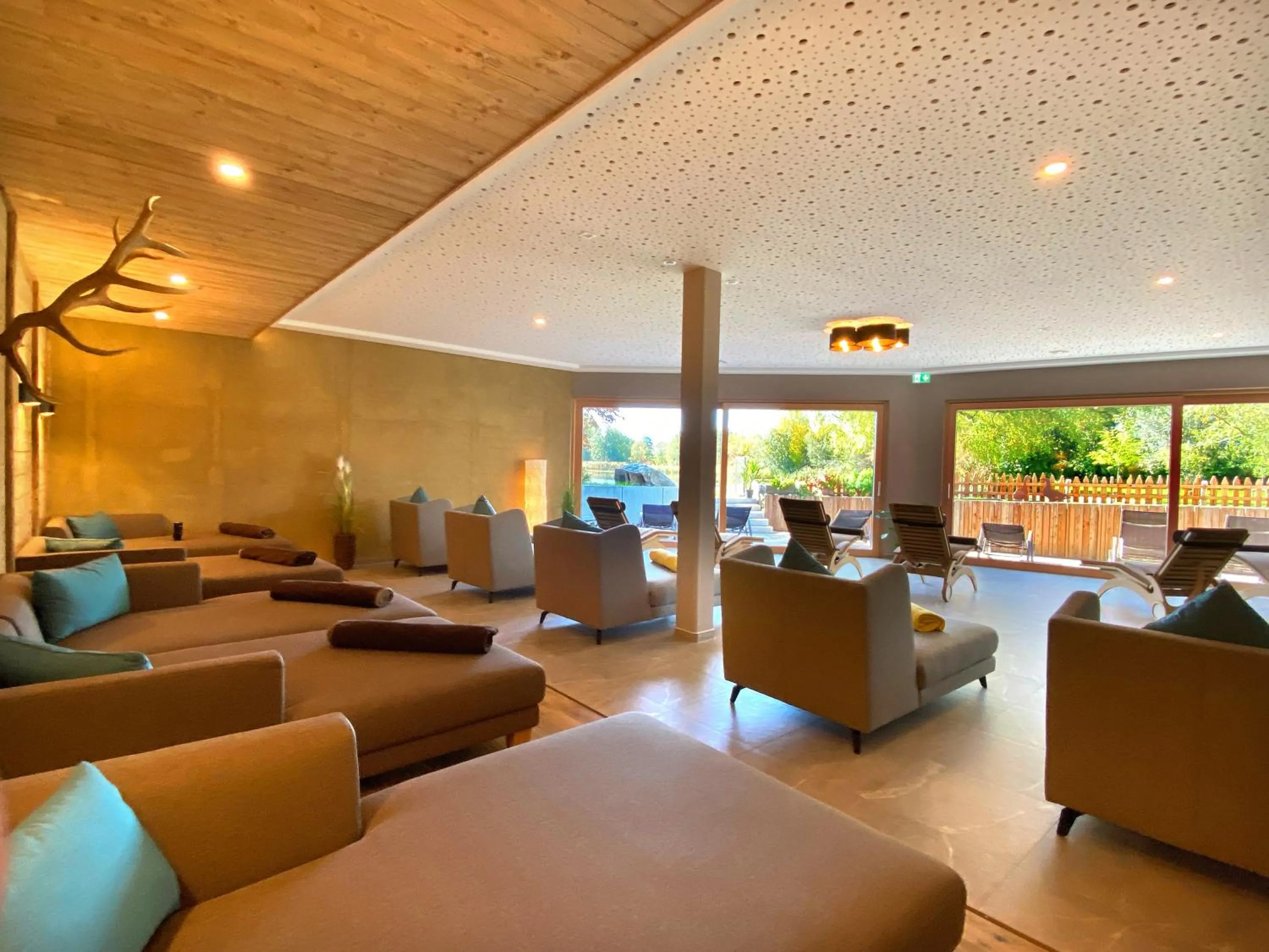Sauna in Hotel-Pension Seebad "Seegenuss-Natur-Spa"