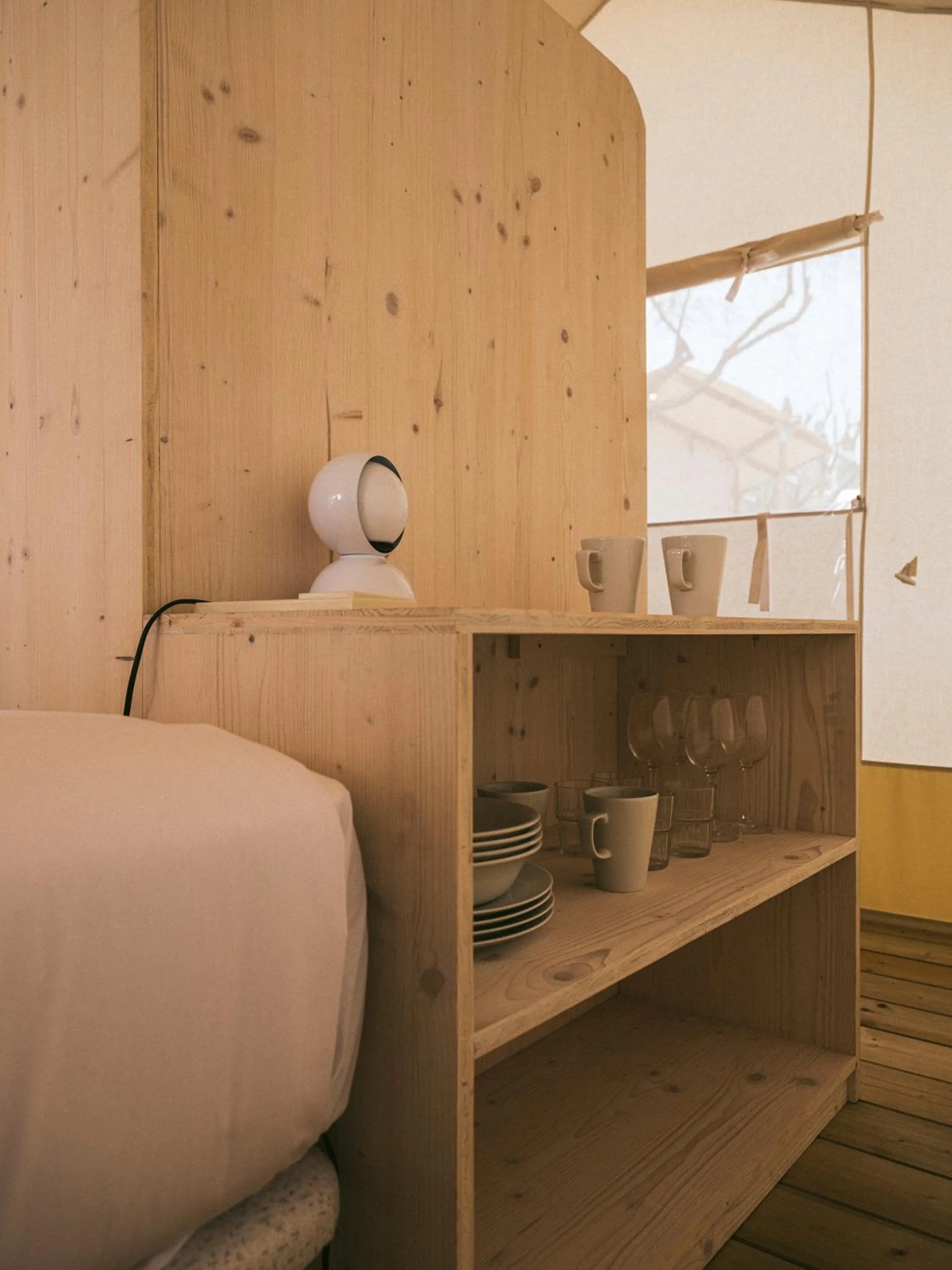 Bed in wecamp Cadaqués