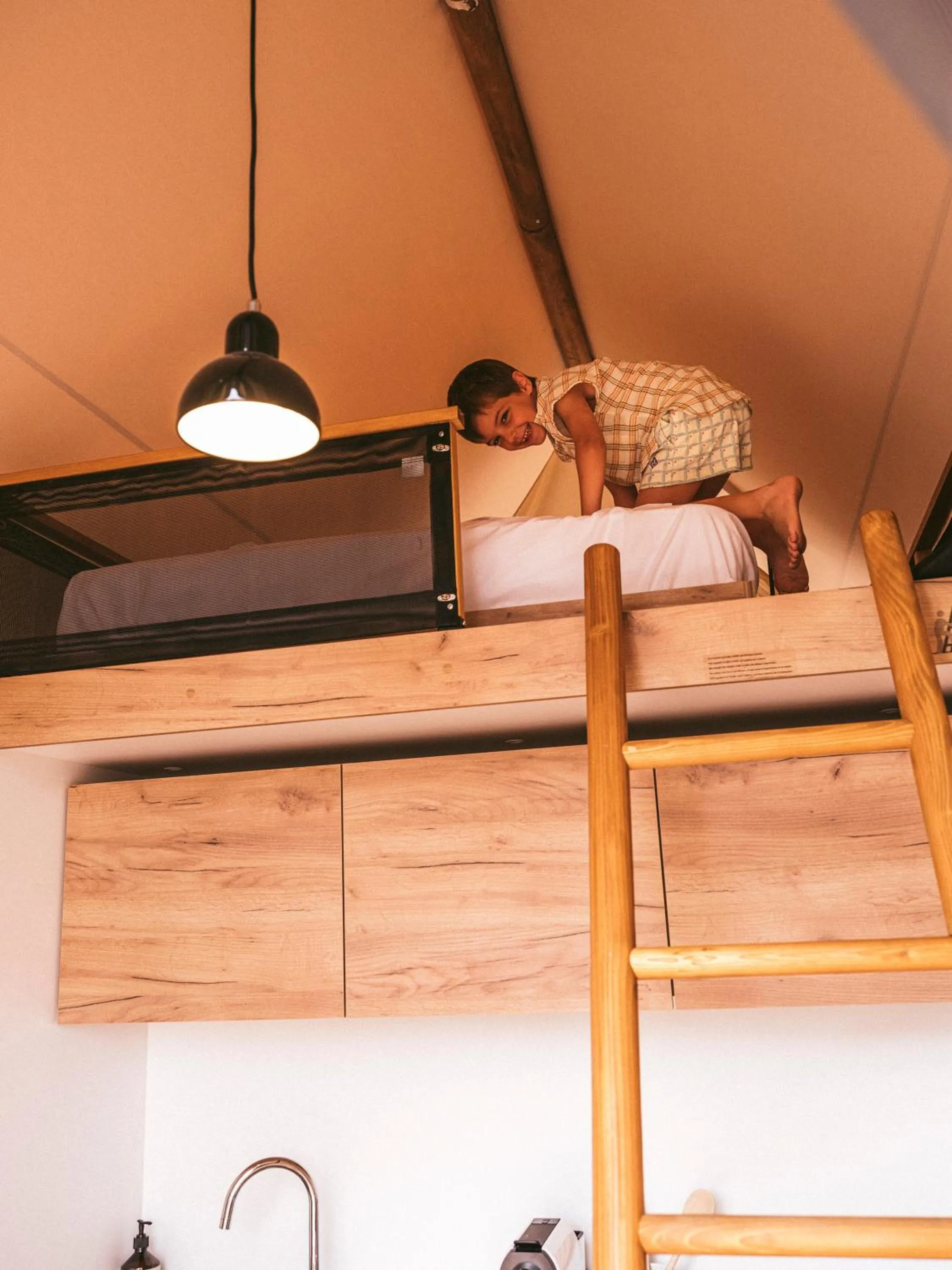 Bed in wecamp Cadaqués