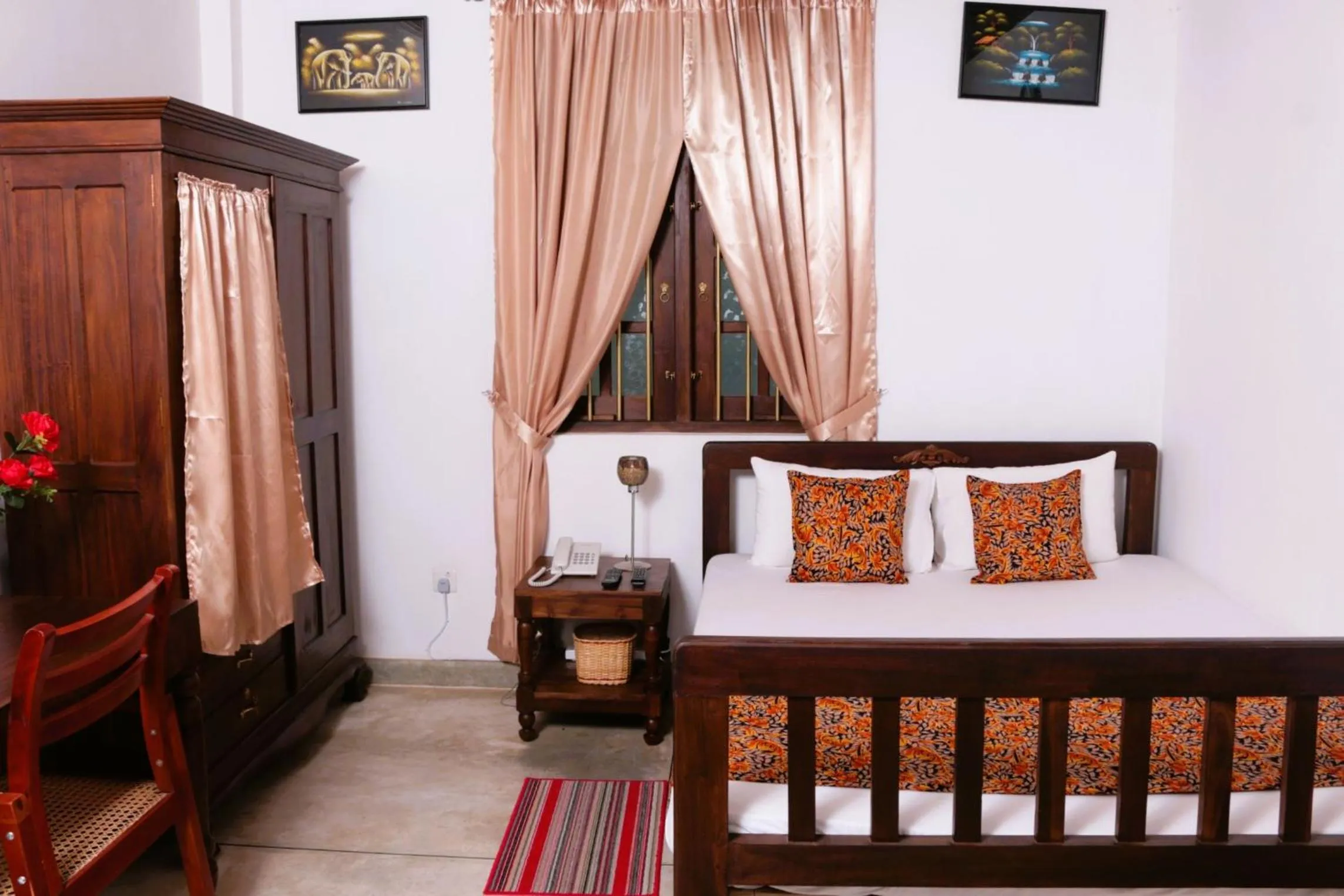 Bed in Muduna Walawwa Resort