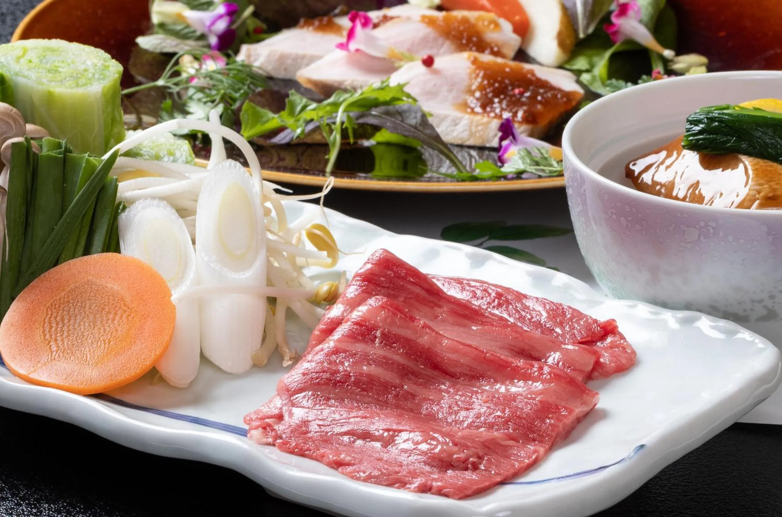 Dinner in Enakyo Onsen Hotel Yuzuriha