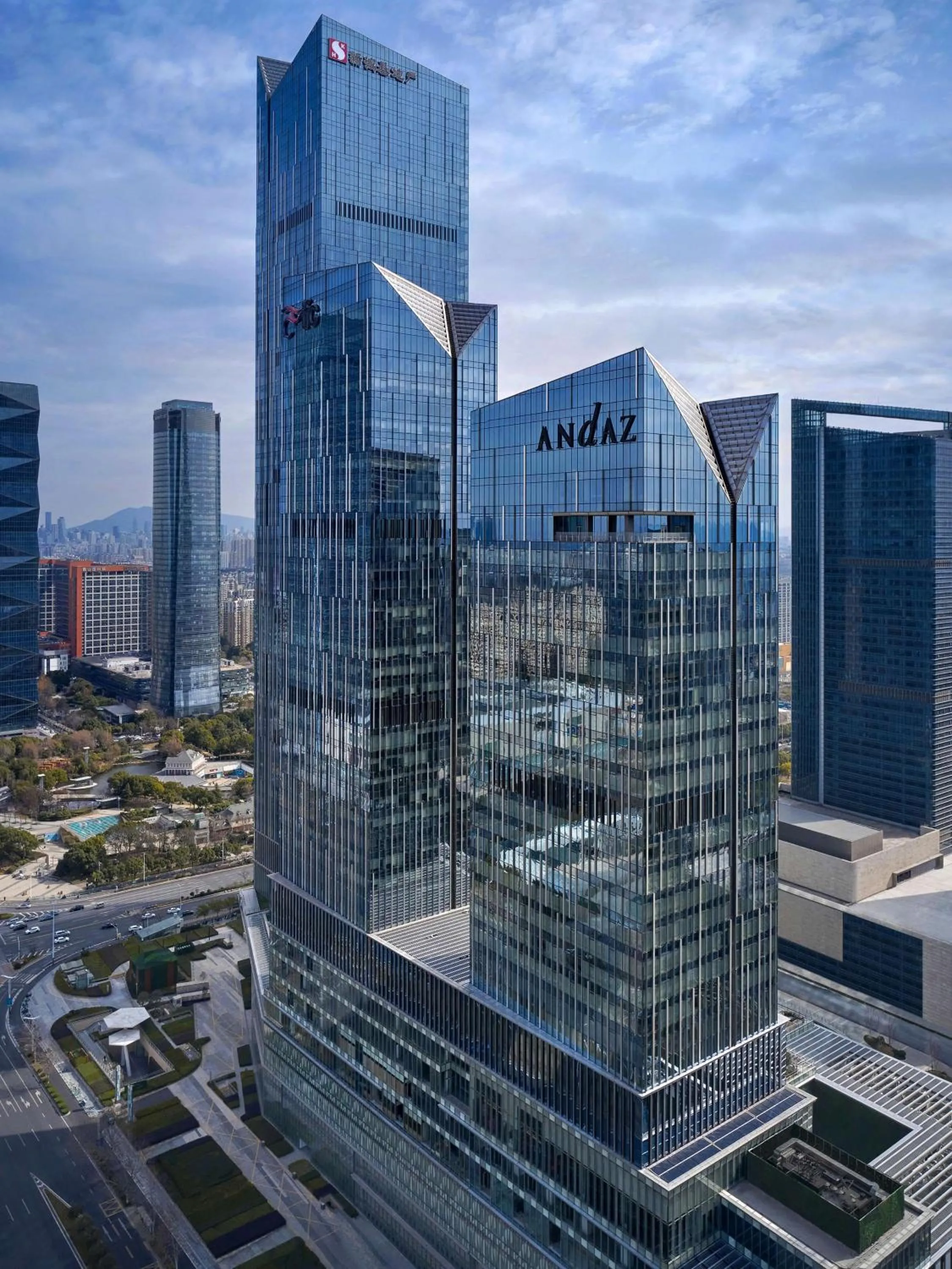 Property building in Andaz Nanjing Hexi, By Hyatt