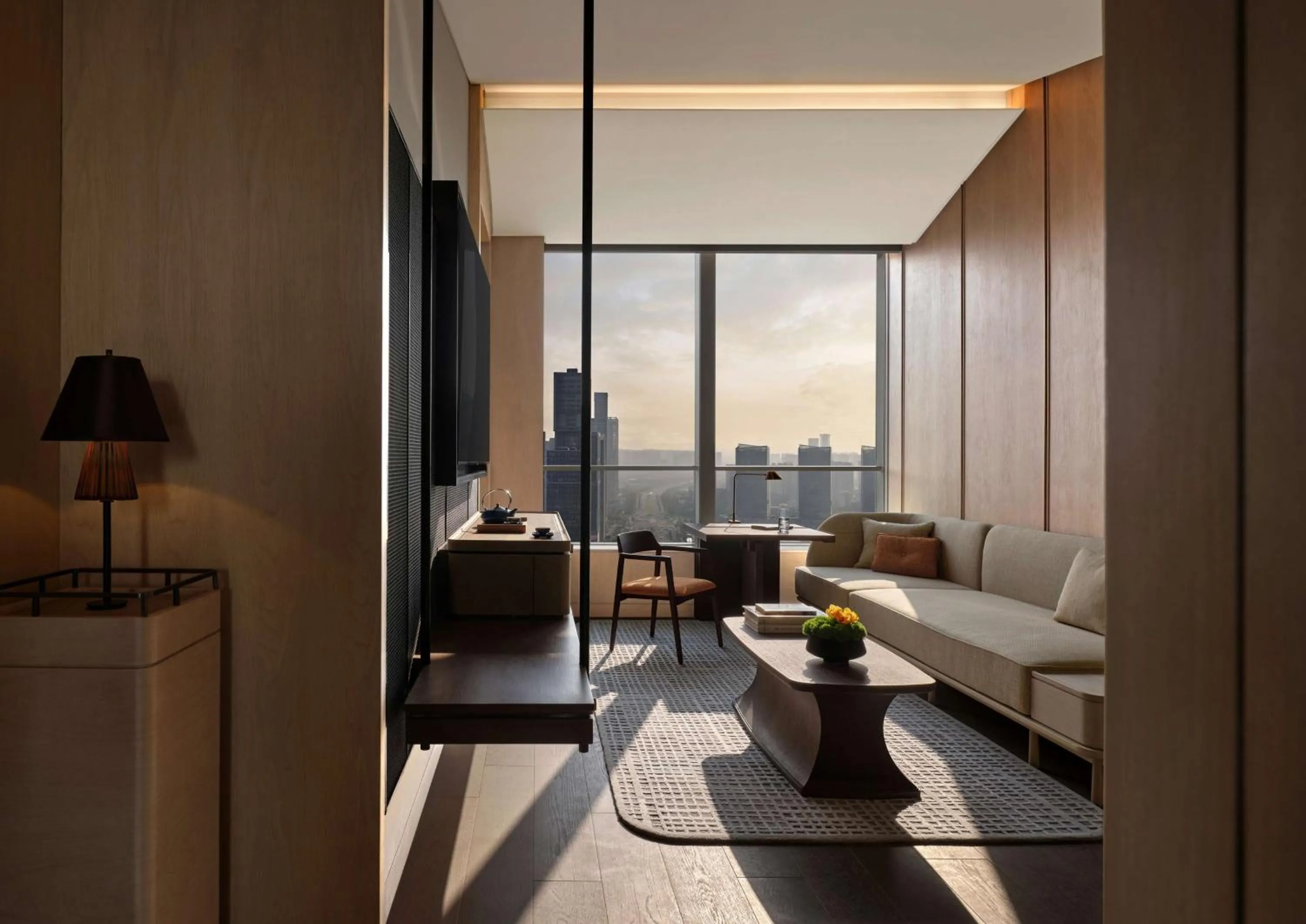 Photo of the whole room in Andaz Nanjing Hexi, By Hyatt