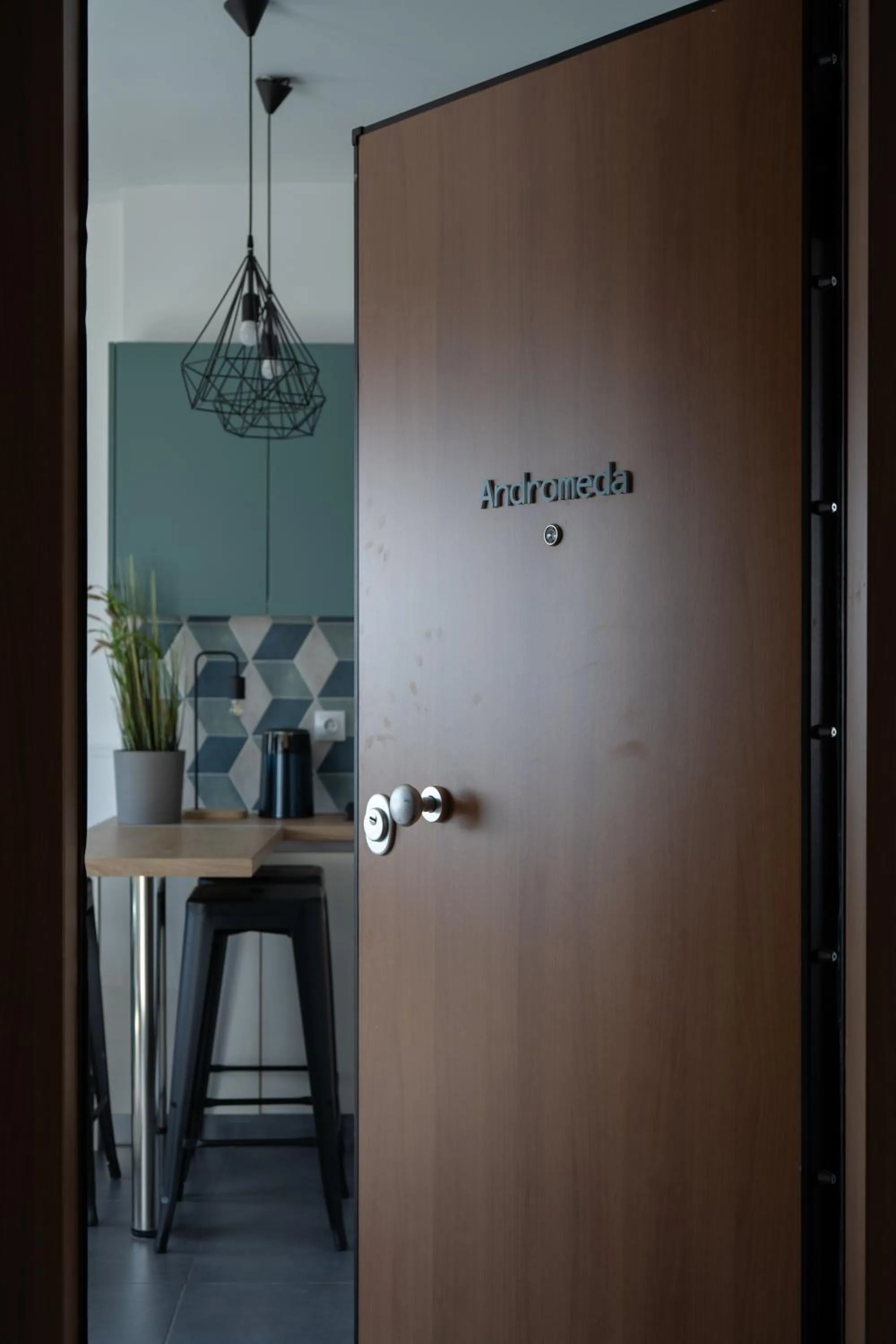 Decorative detail in Starlight Residence