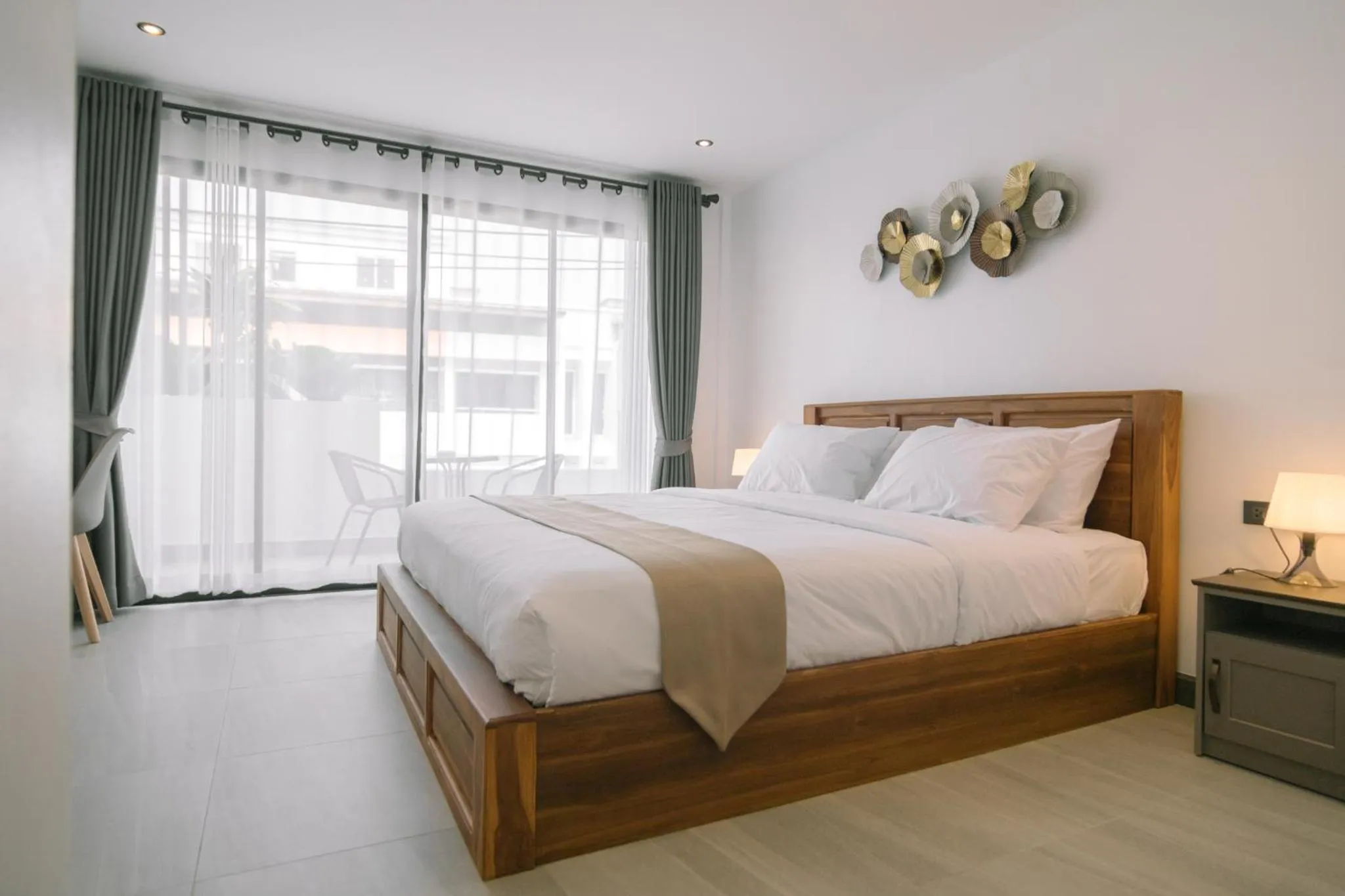 Bedroom, Bed in ONE LODGE Pattaya