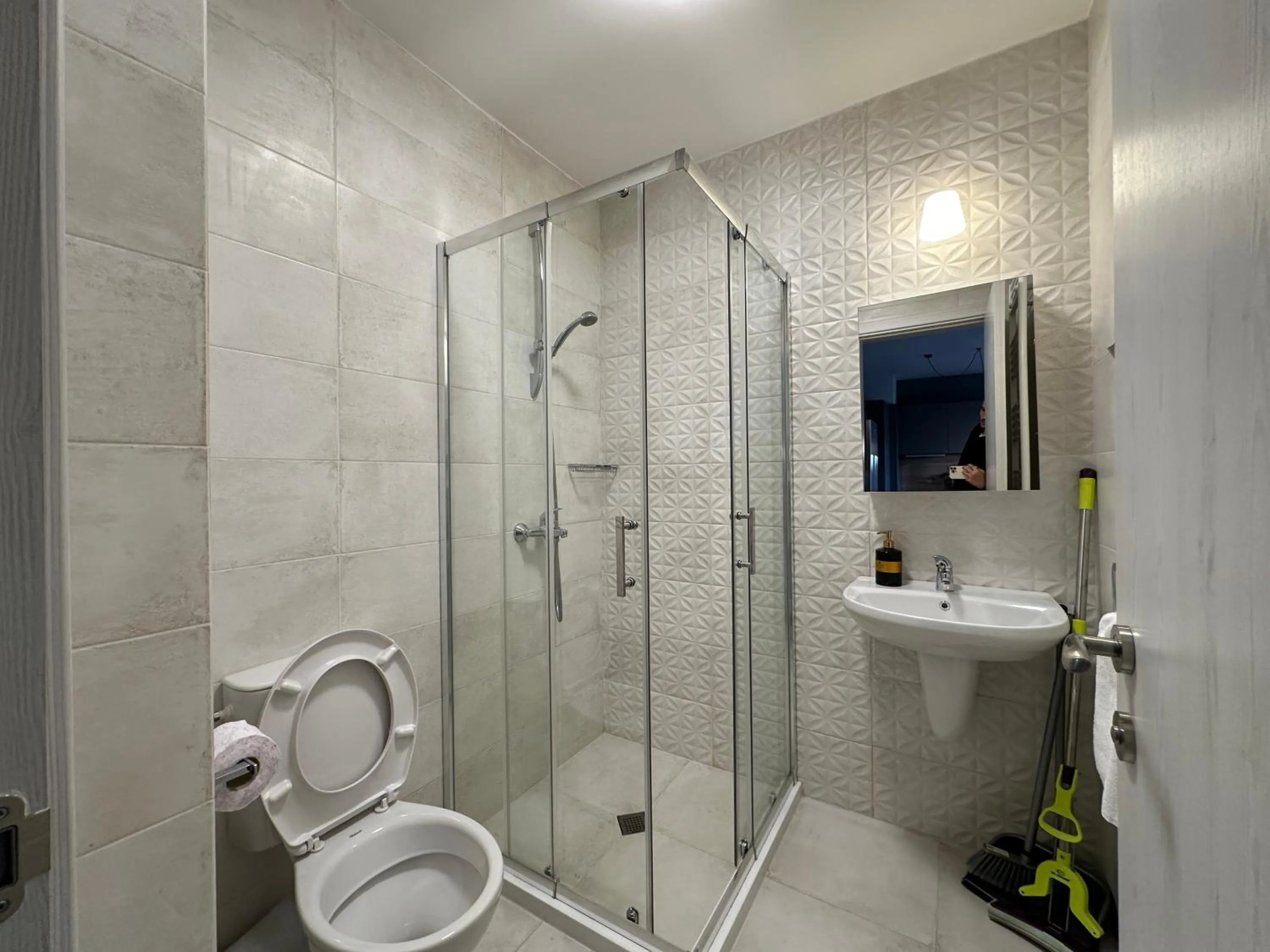 Shower in 7th Sense boutique apartments