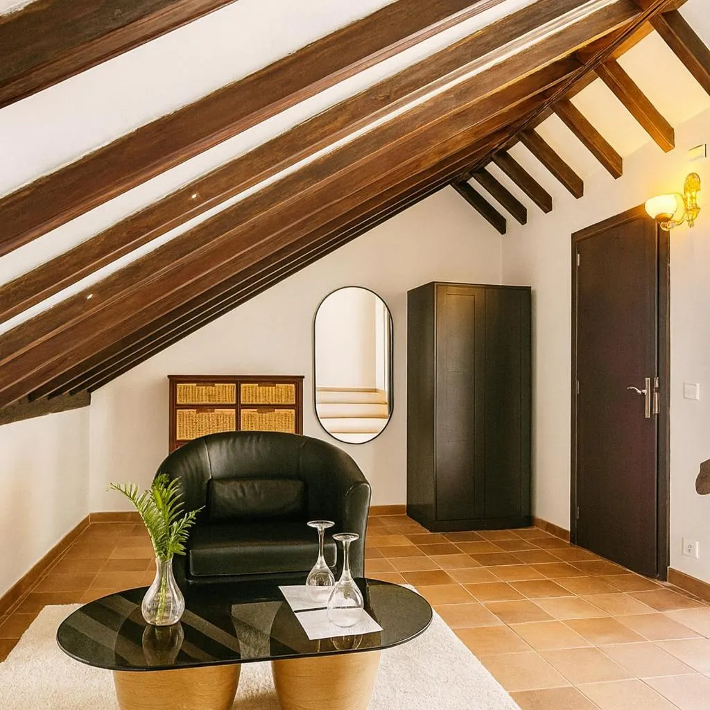 Living room in Hotel Rural Villa del Monte
