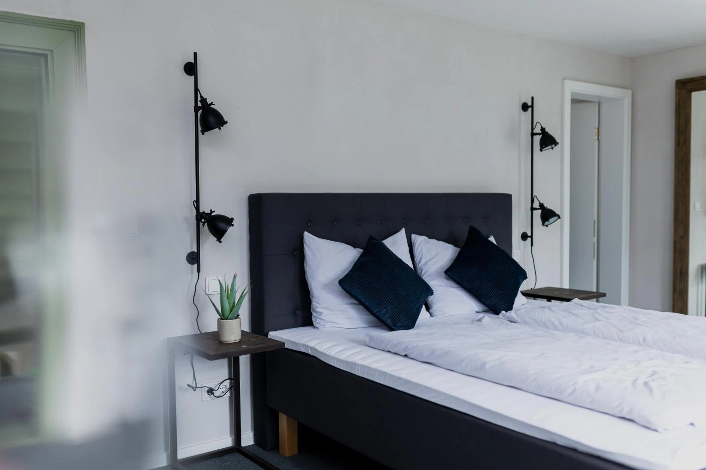 Staff, Bed in Hofgut Schmitte