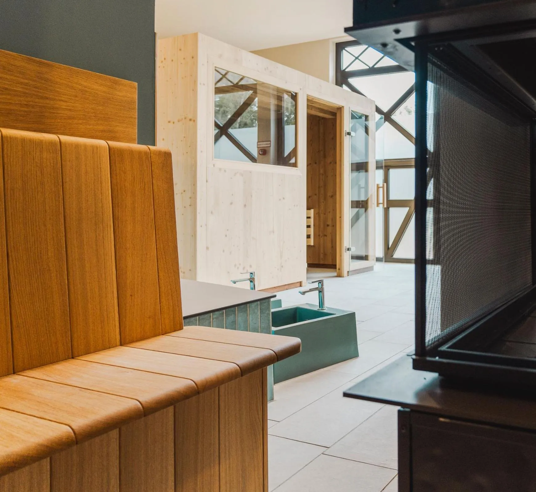 Sauna in Hofgut Schmitte