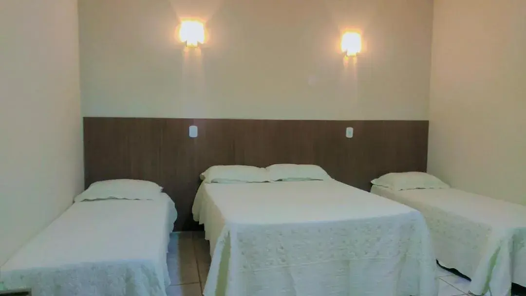 Quadruple Room with Balcony in Pousada Rancho Bonito Quadruple Room with Balcony in Pousada Rancho Bonito