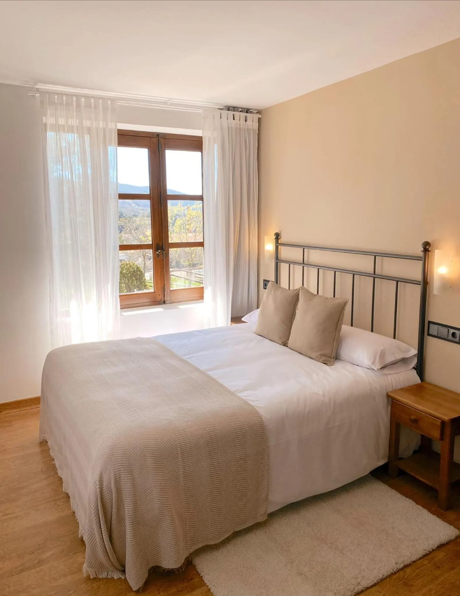 Bed in Hotel Rural Candela y Plata