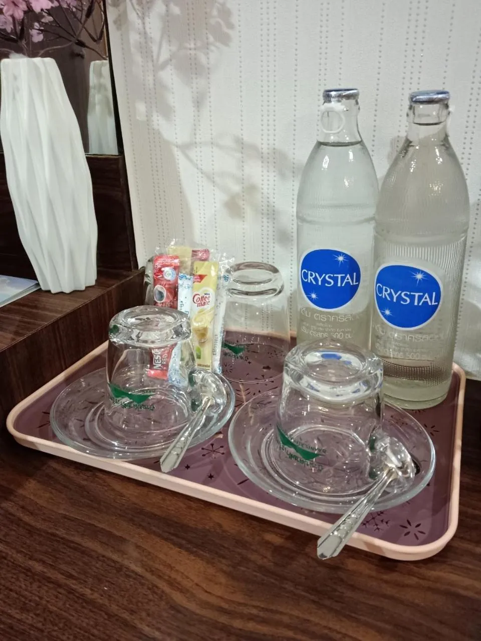 Drinks in Baan Plaifah Khao Yai Hotel