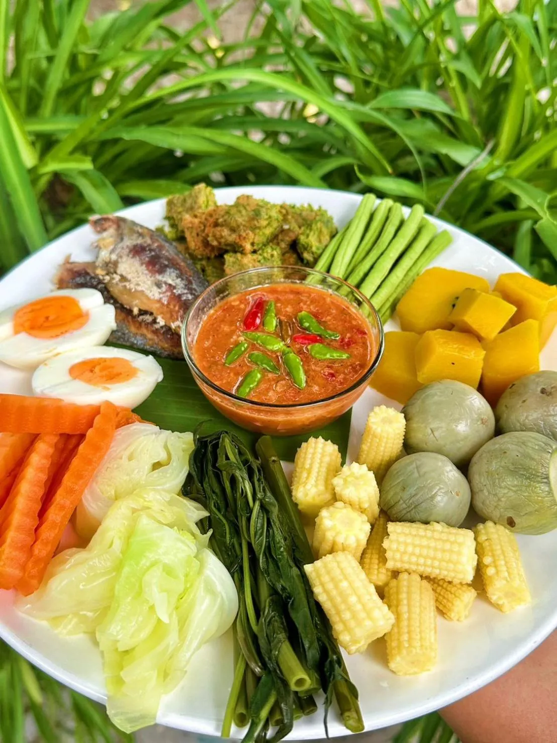 Food in Baan Plaifah Khao Yai Hotel