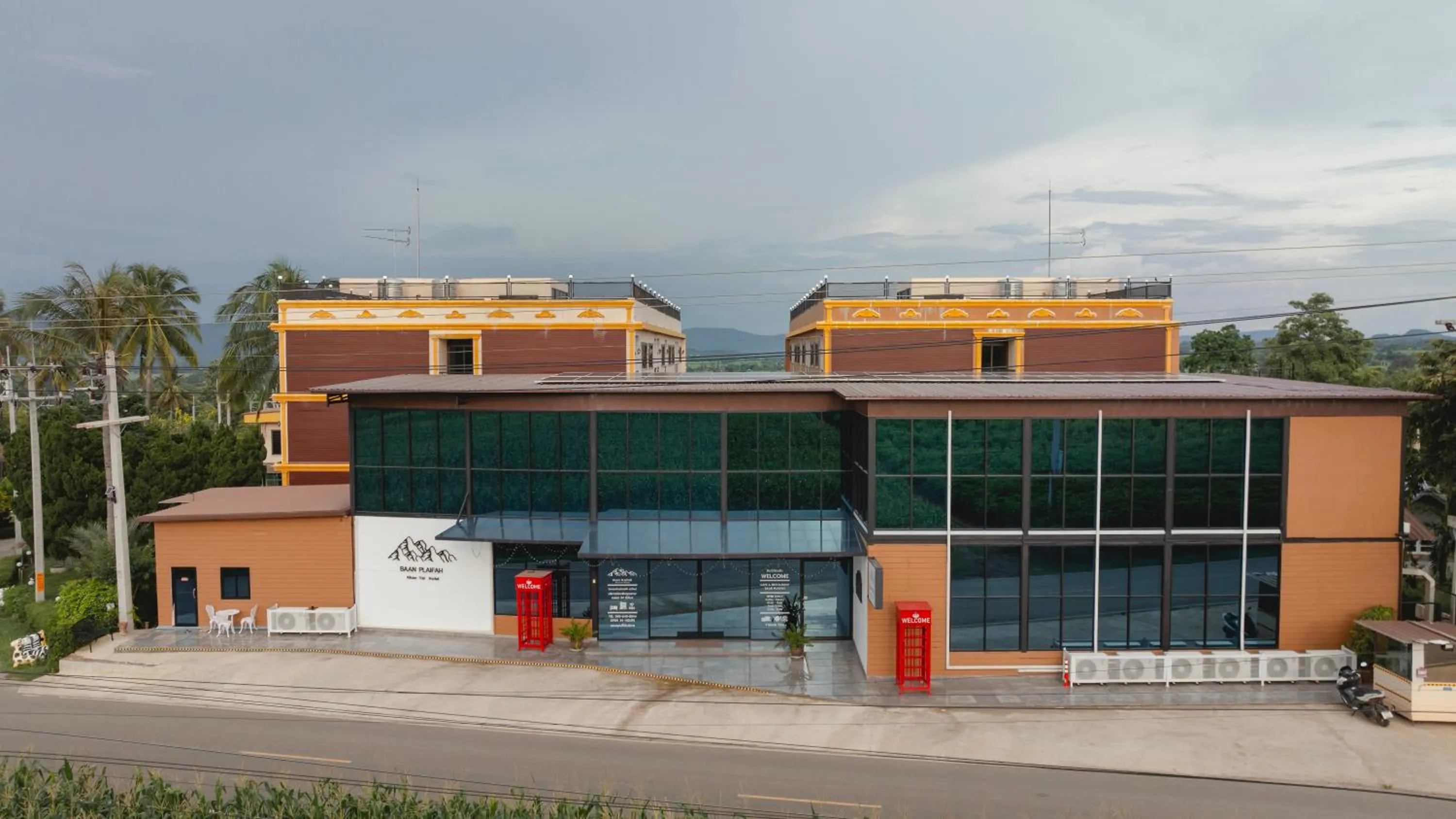 Facade/entrance in Baan Plaifah Khao Yai Hotel