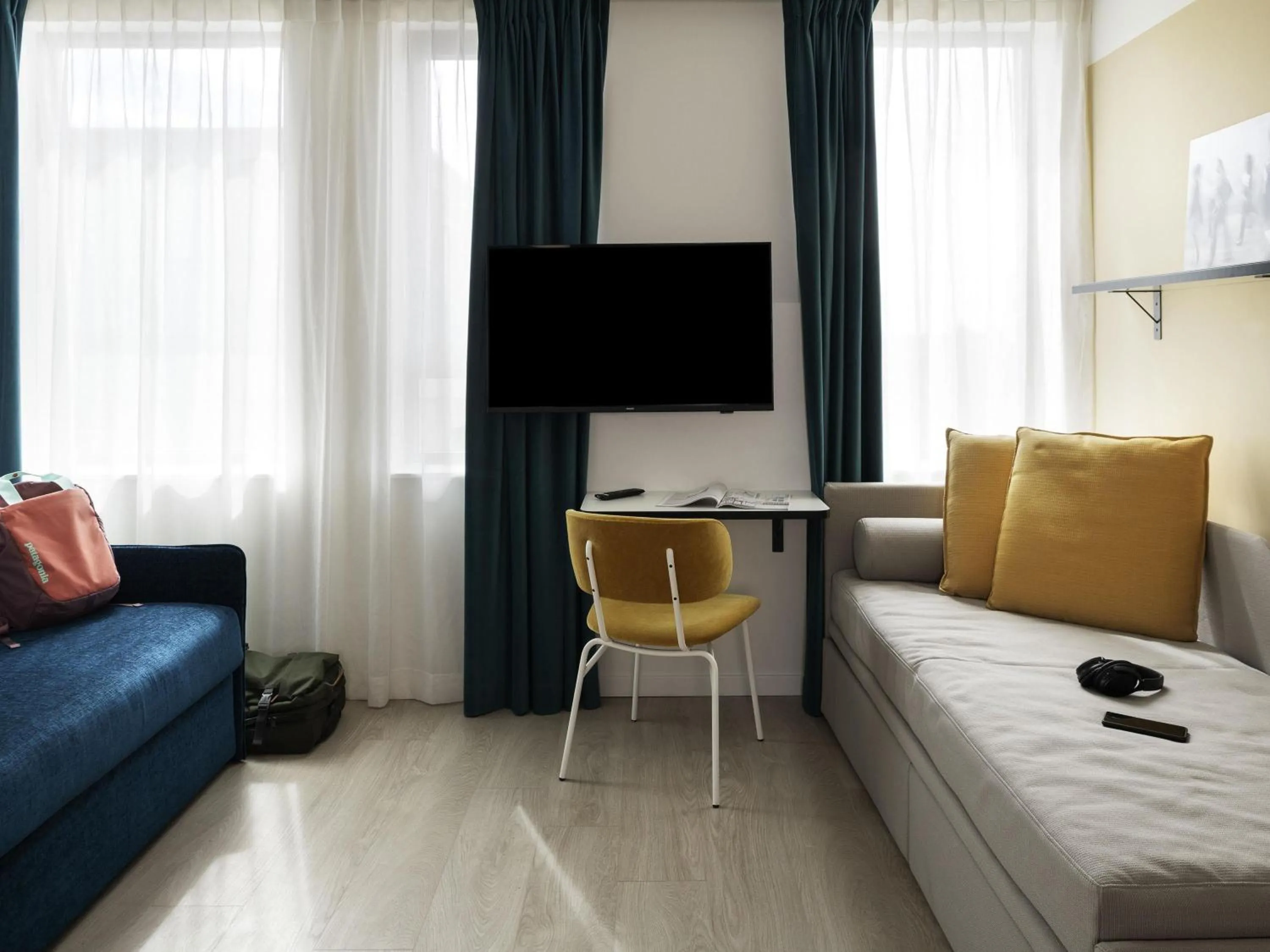 Bedroom, Bed in Adagio Access Gent Centrum Dampoort