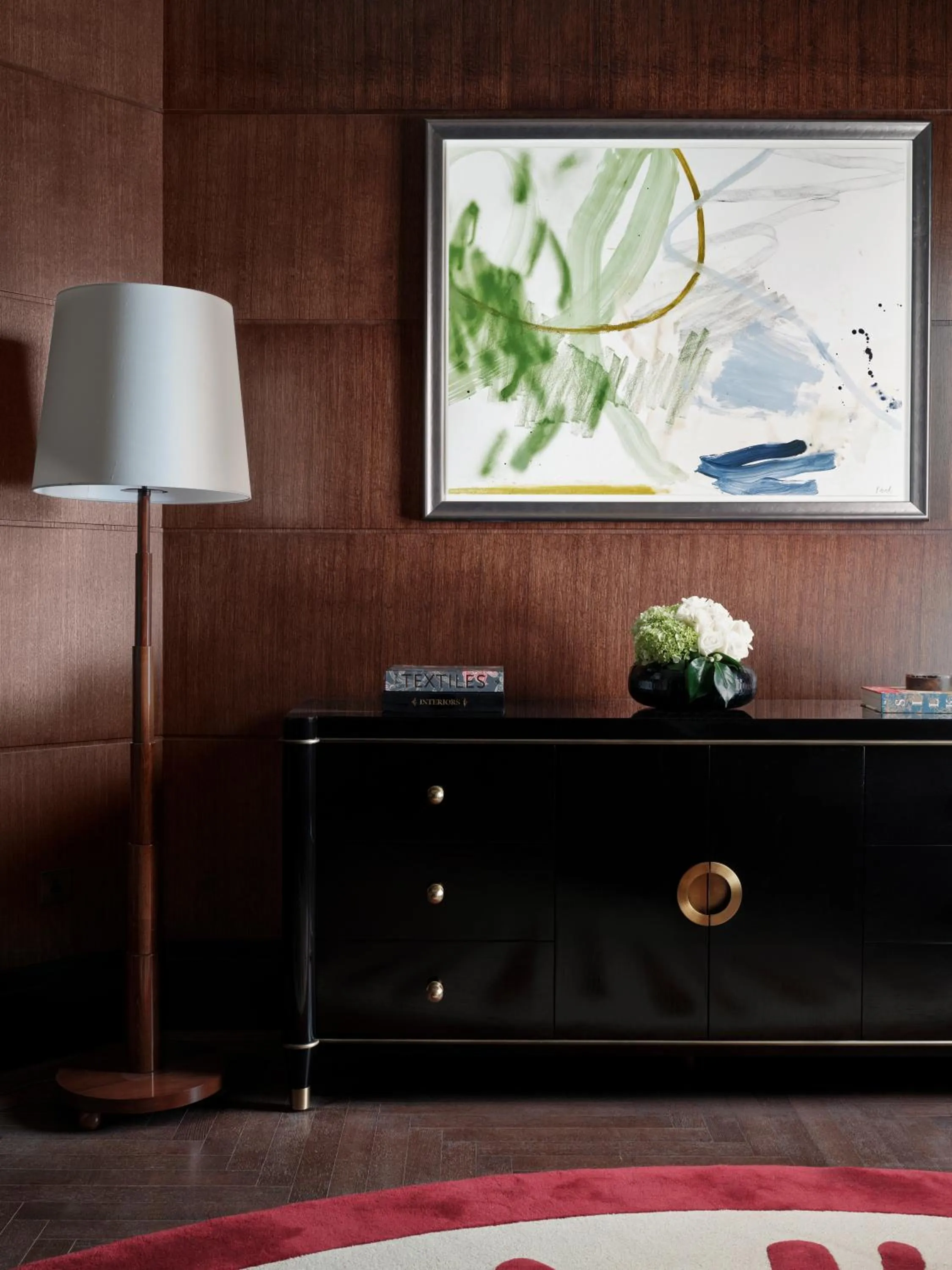 Decorative detail in Raffles London at The OWO