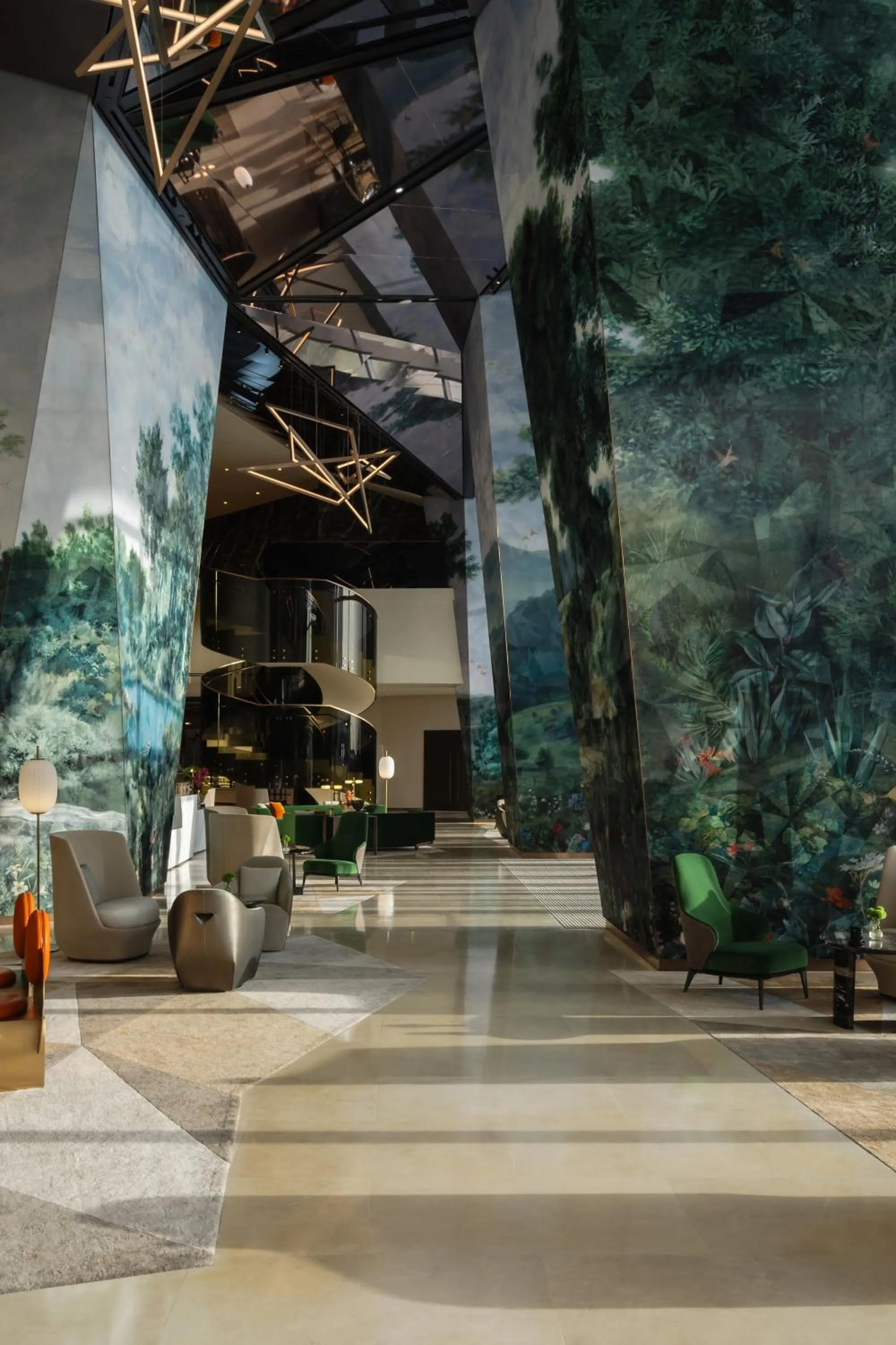 Lobby or reception in SO/ Uptown Dubai