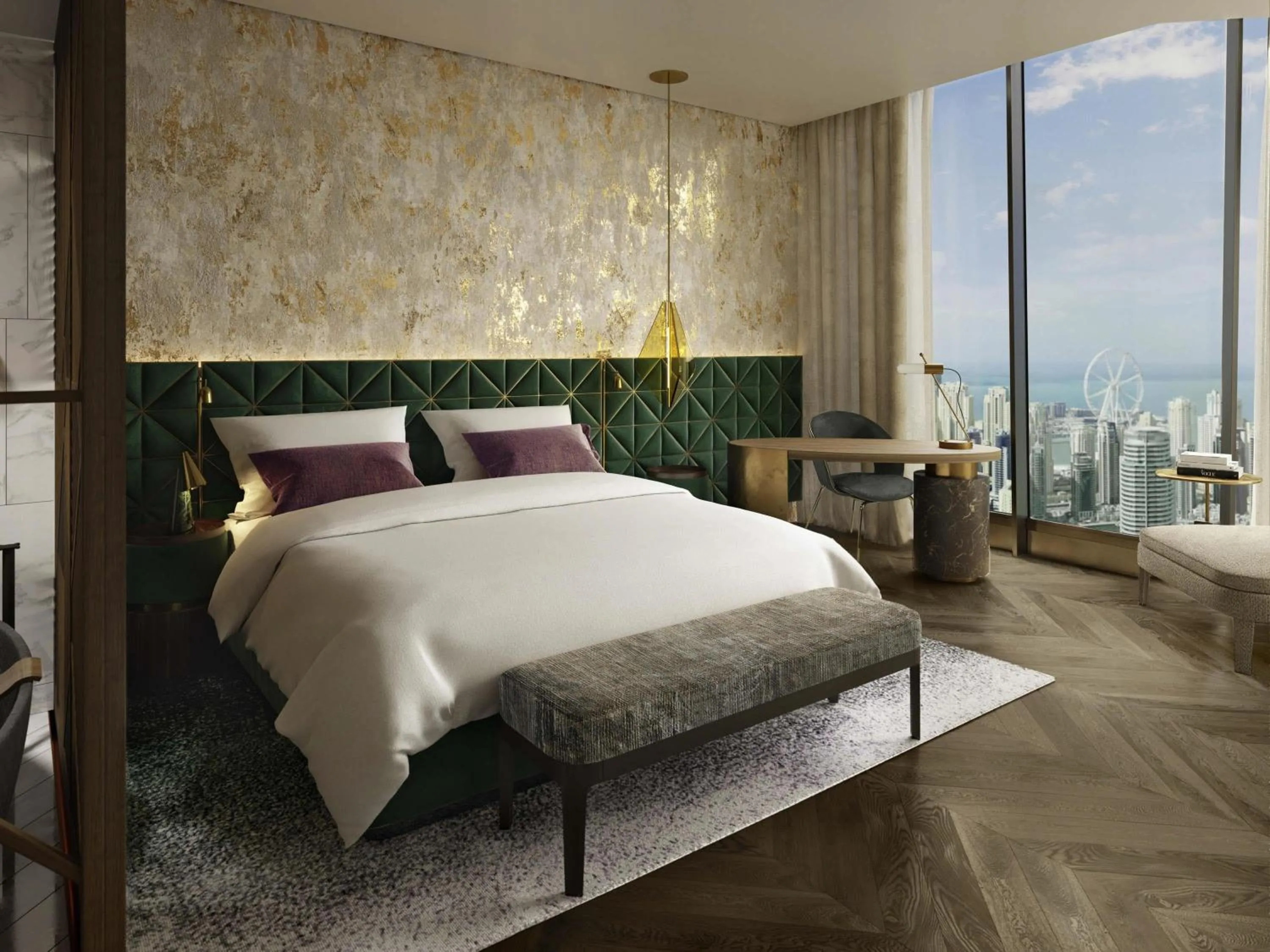 Bedroom, Bed in SO/ Uptown Dubai
