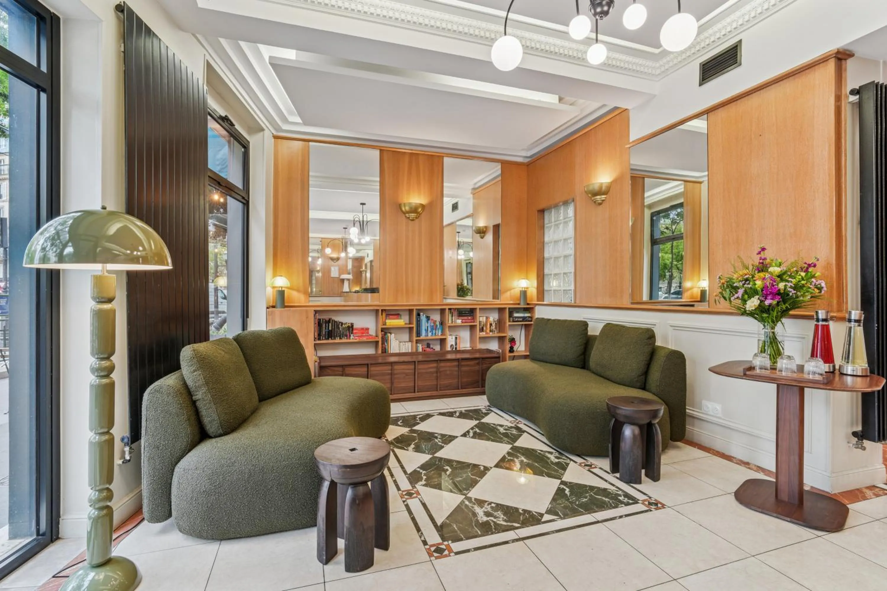 Living room in Hotel Le Clery