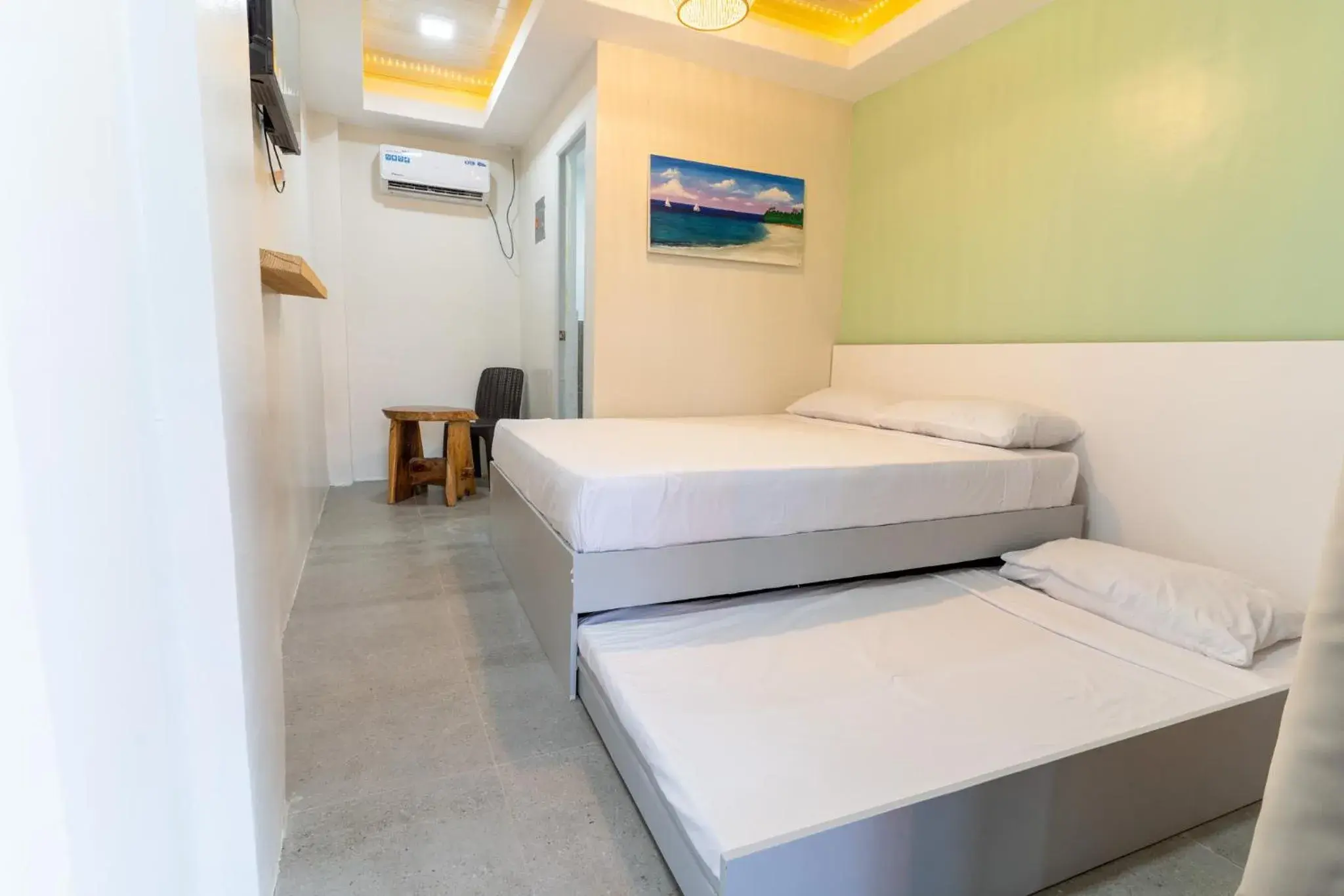 Deluxe Double Room with Balcony and Sea View in Bamboo Paraiso Resort at Bolo Beach Deluxe Double Room with Balcony and Sea View in Bamboo Paraiso Resort at Bolo Beach