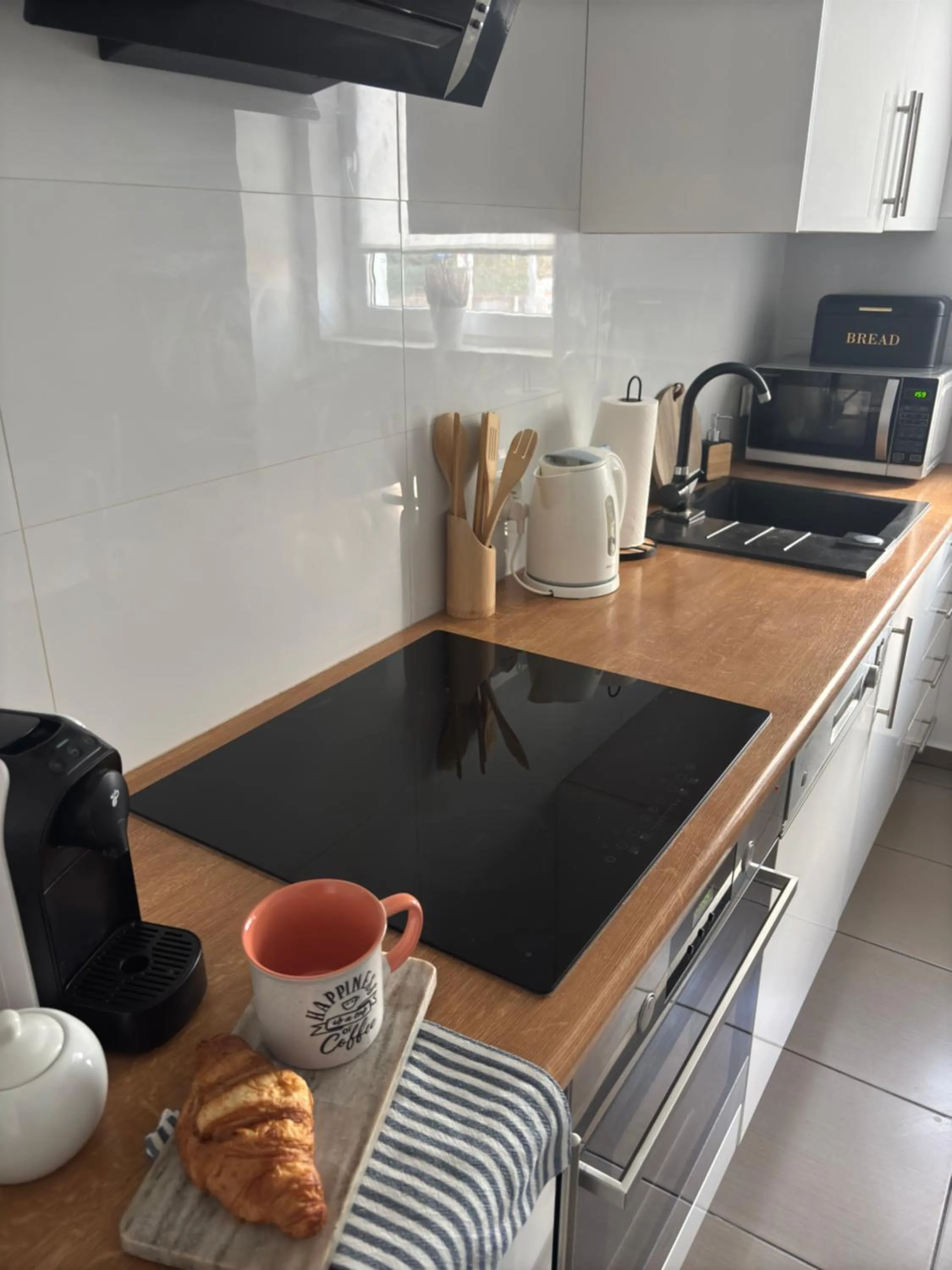 Kitchen or kitchenette in Apartament Kalina