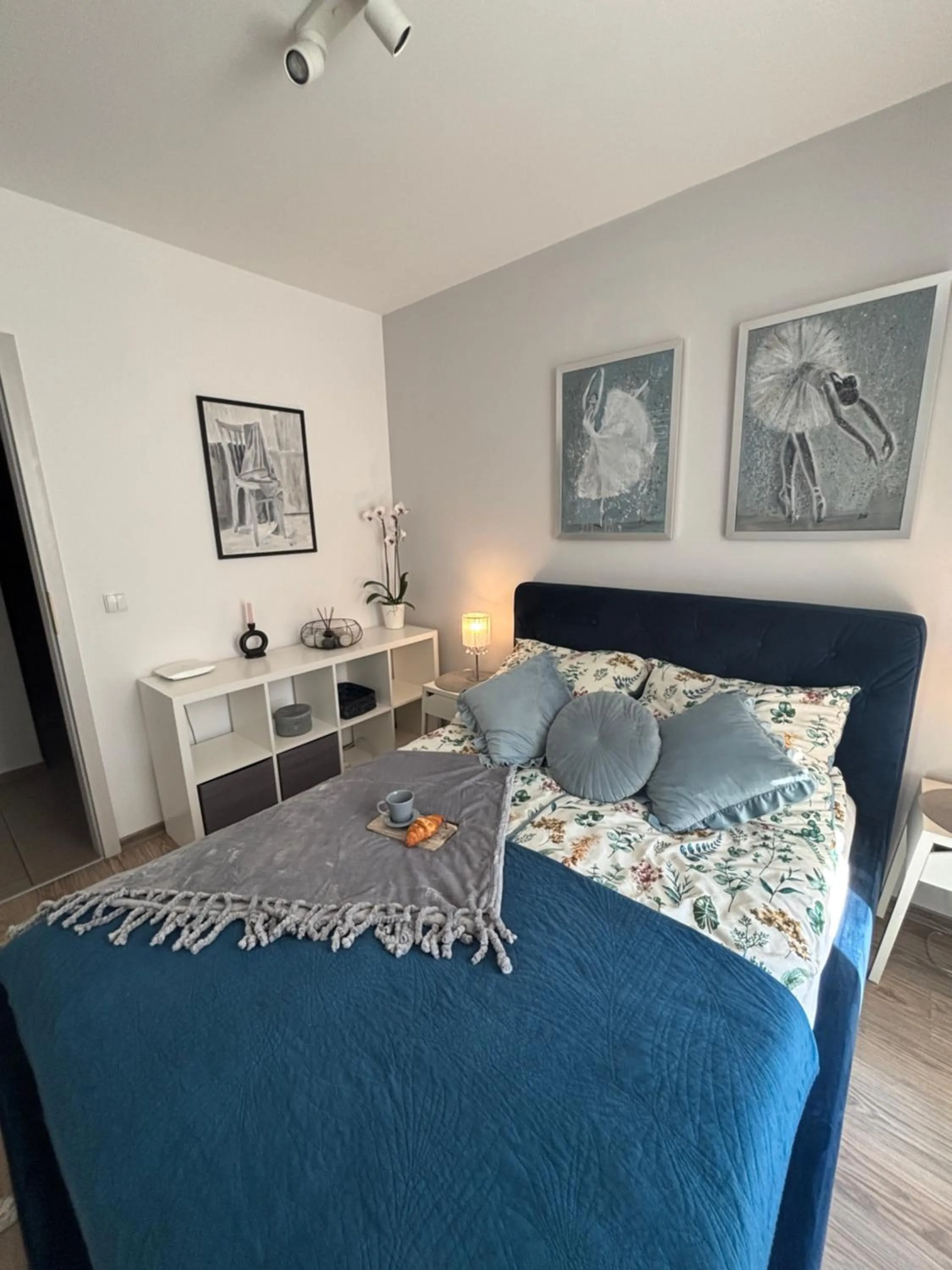 Bedroom, Bed in Apartament Kalina