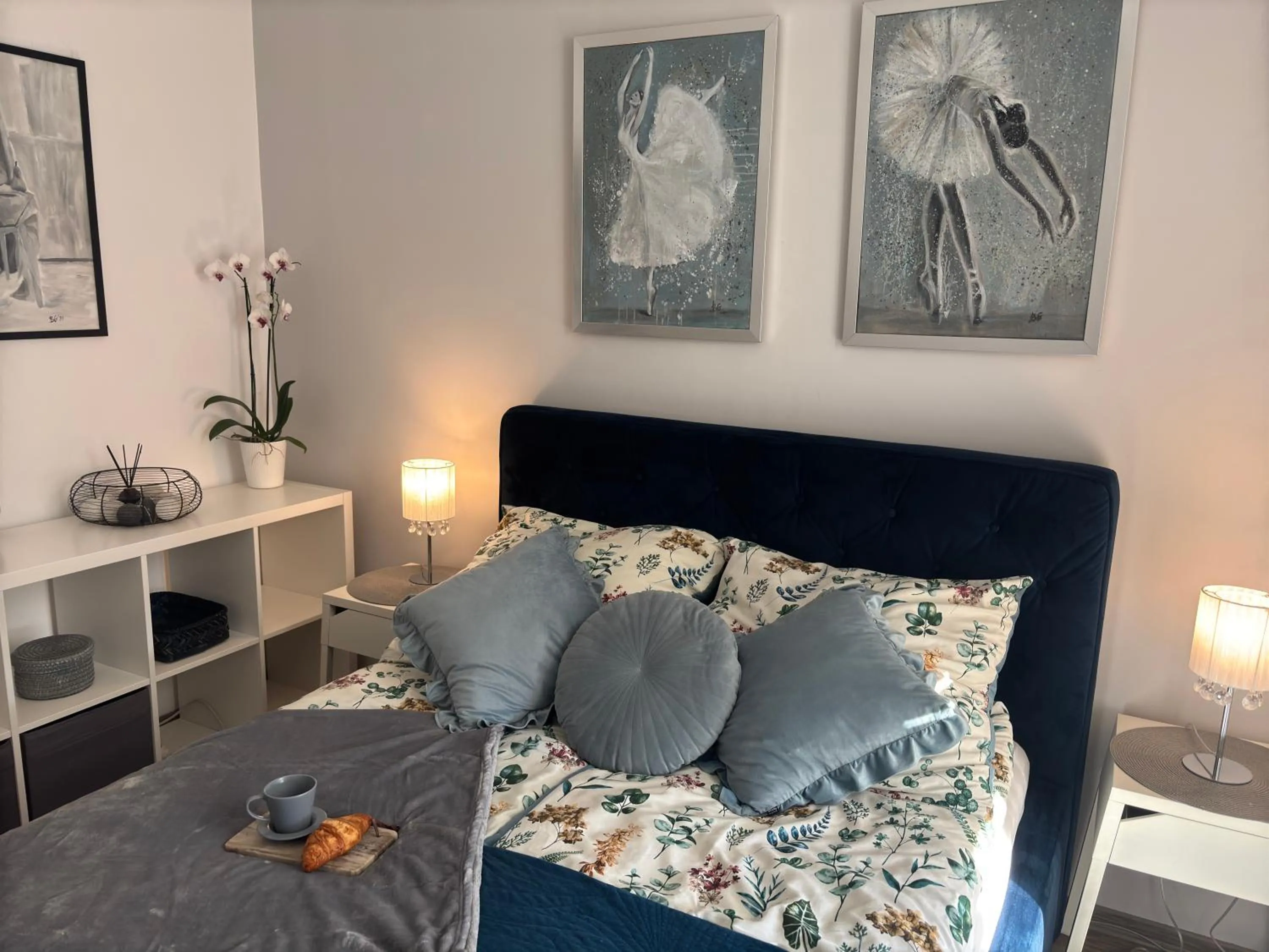 Bedroom, Bed in Apartament Kalina
