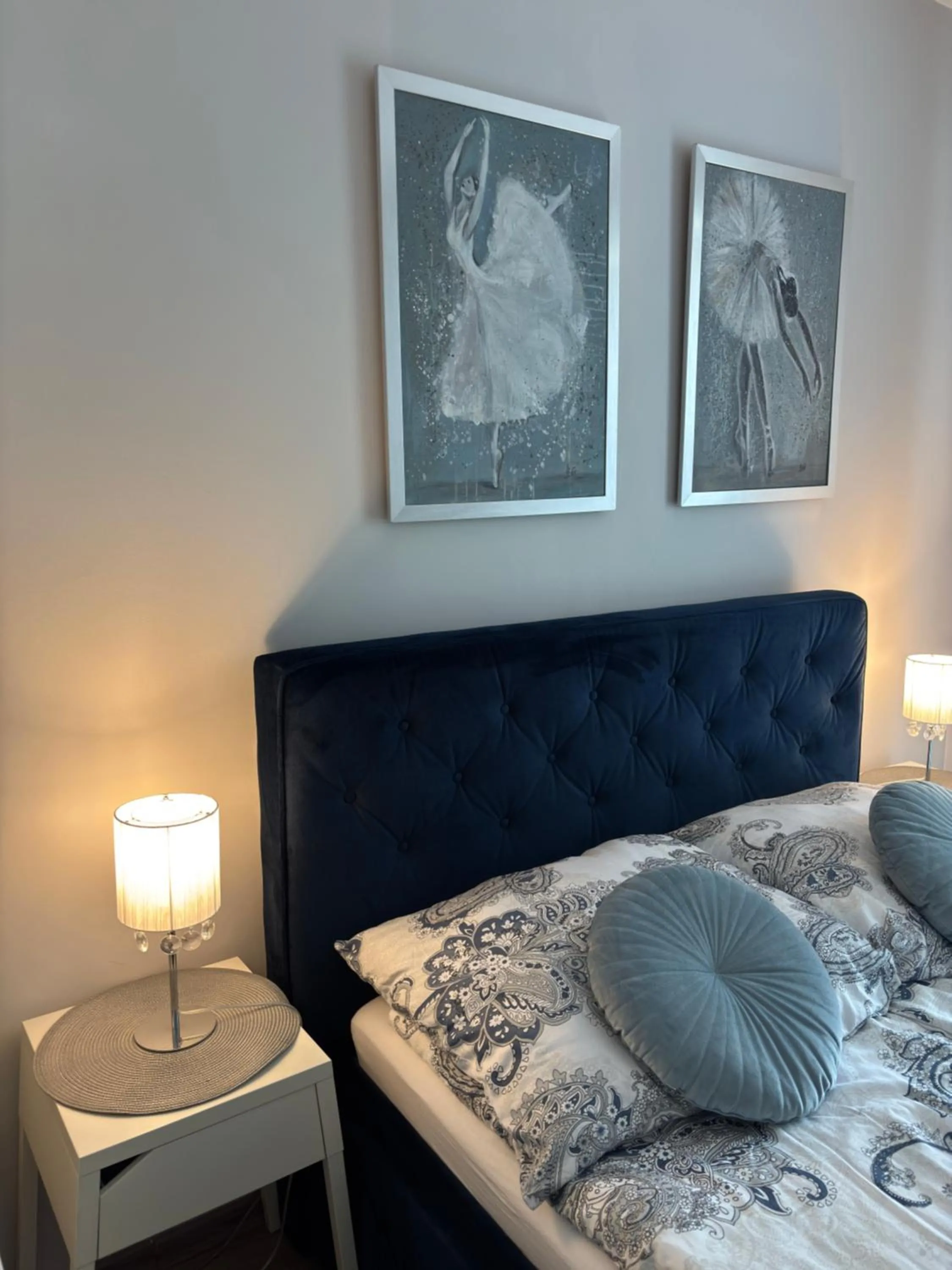 Bedroom, Bed in Apartament Kalina