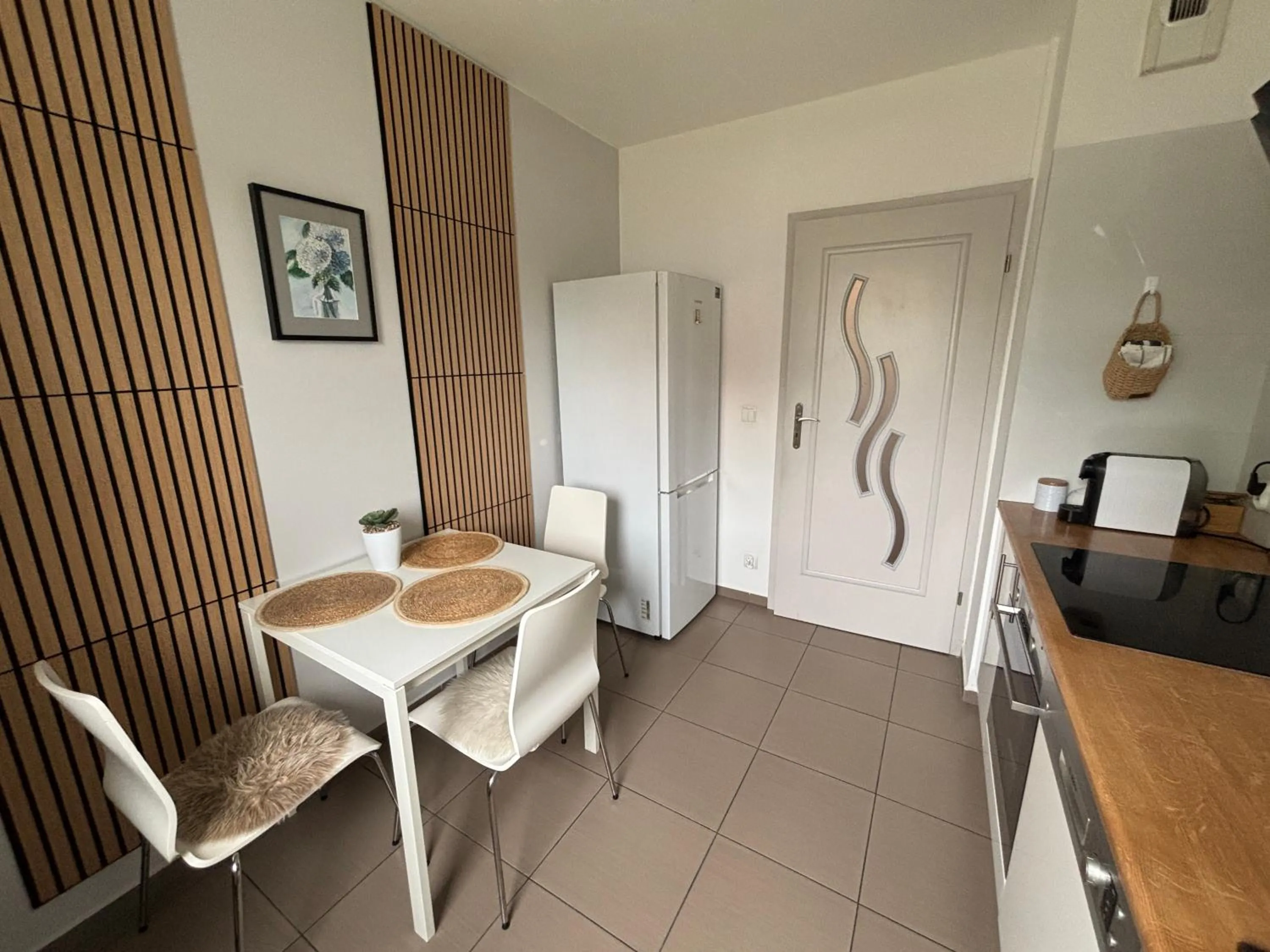 Kitchen or kitchenette in Apartament Kalina