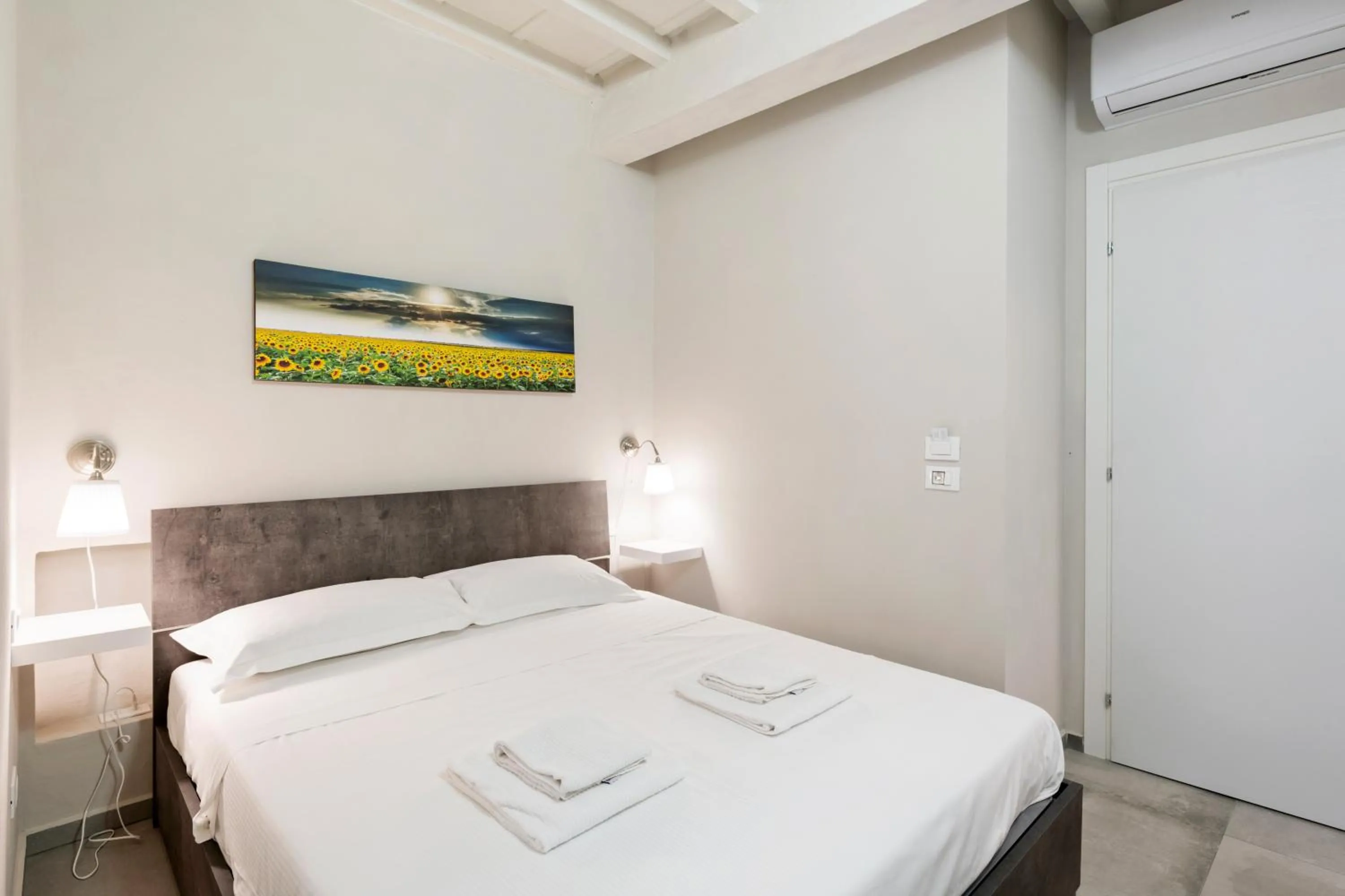 Bed in La Loggia della Signoria Charming Loft
