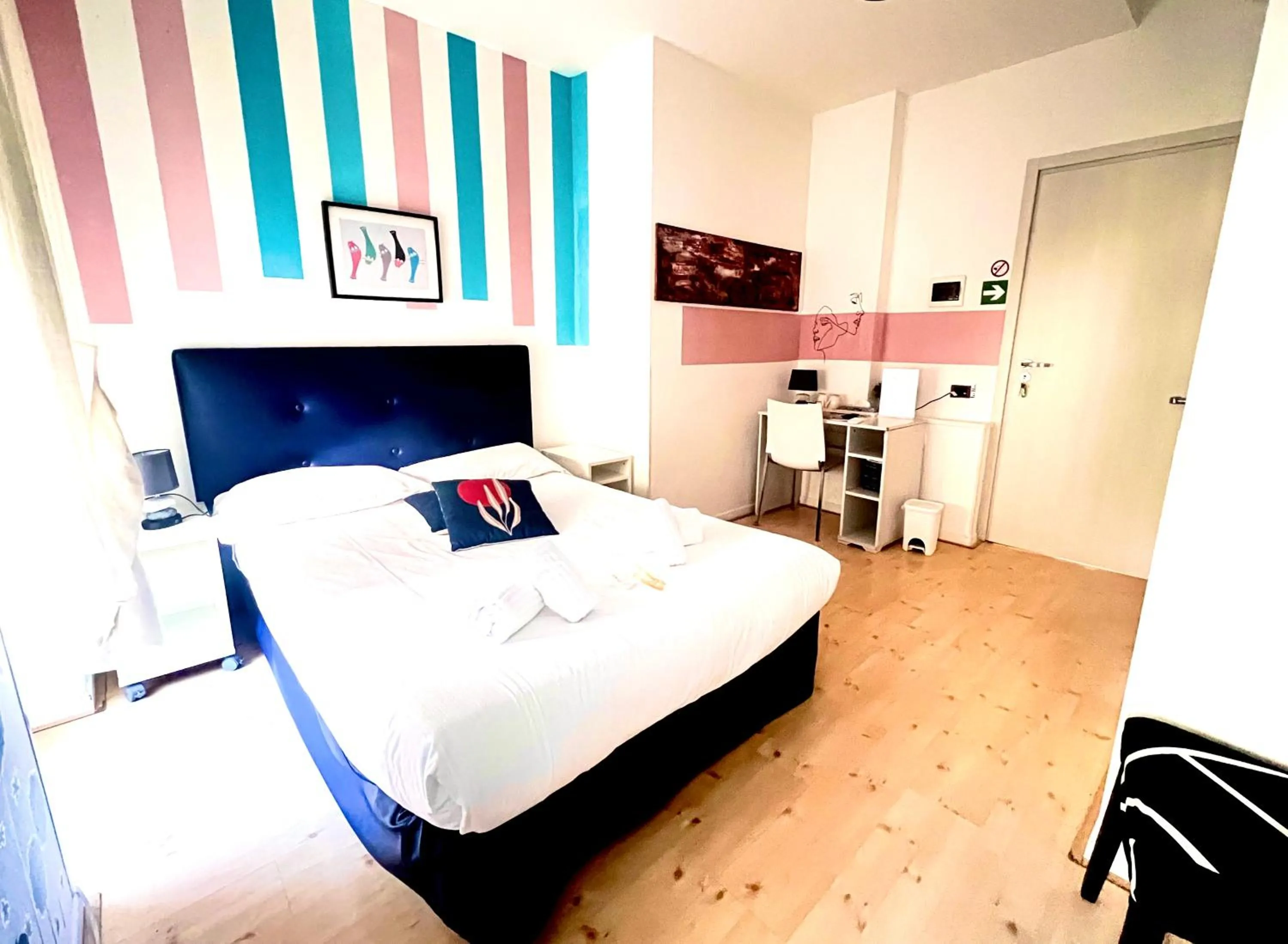 Bed in Mia House Roma