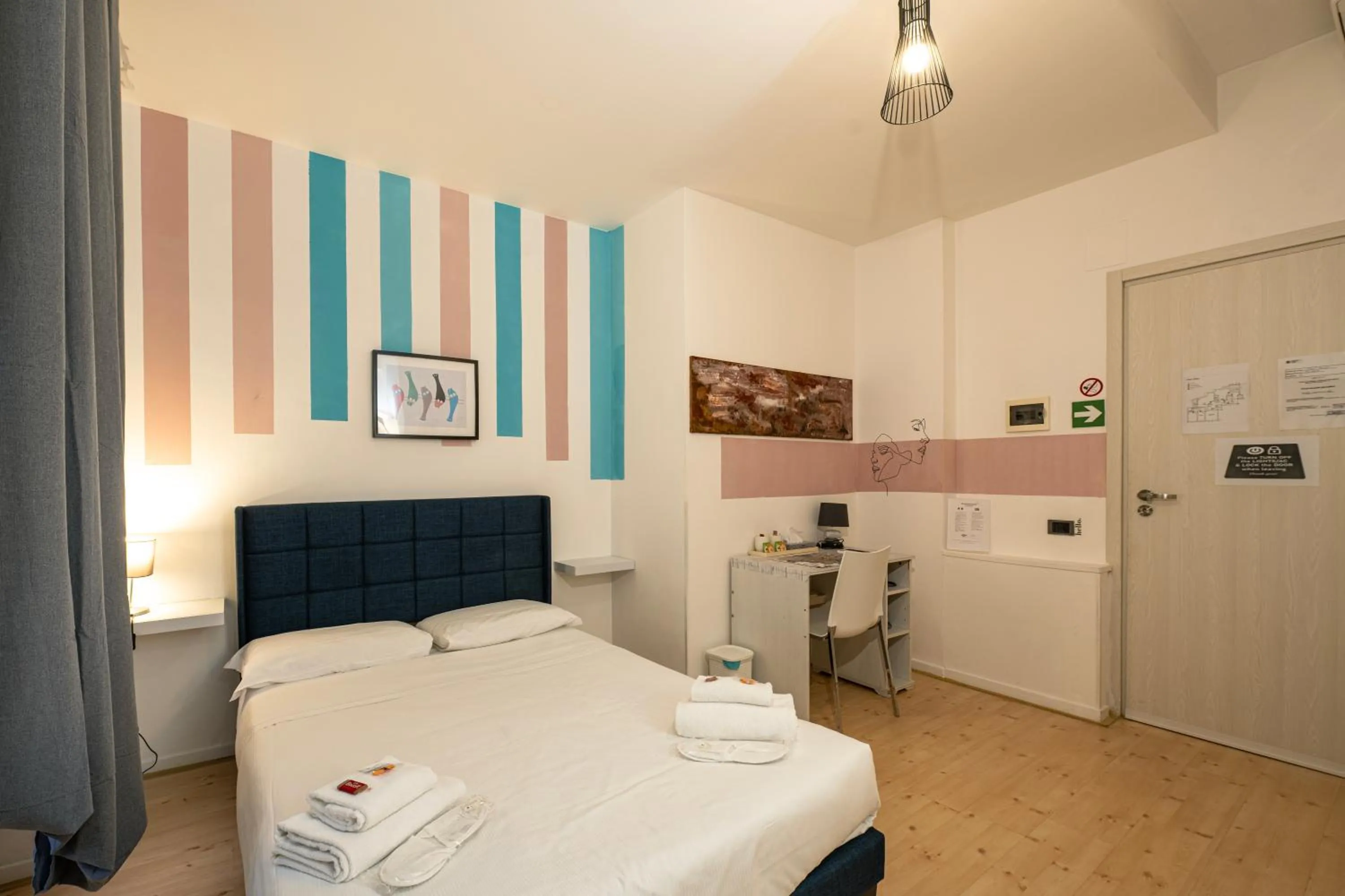 Bed in Mia House Roma
