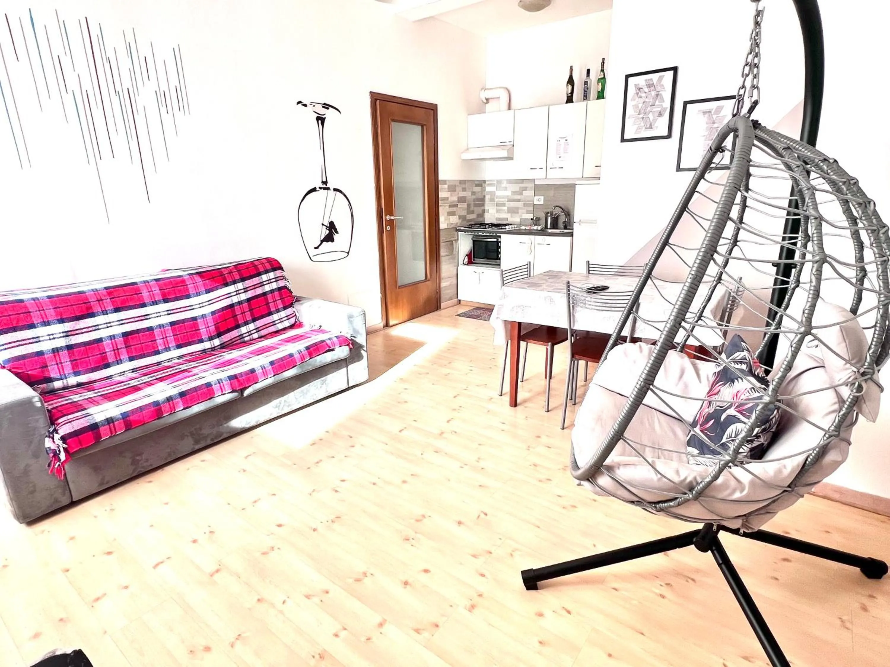 Seating area in Mia House Roma
