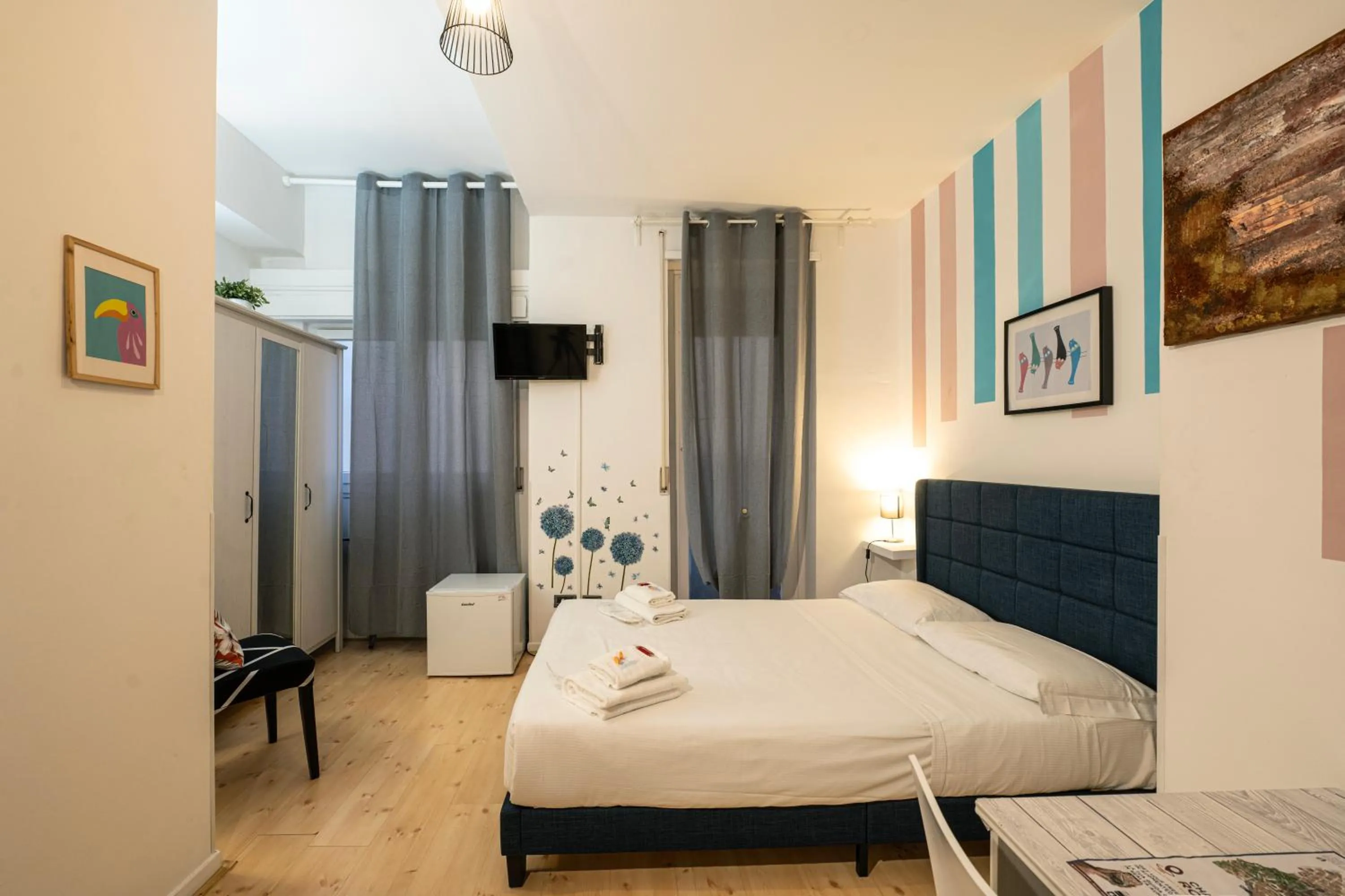 Bed in Mia House Roma