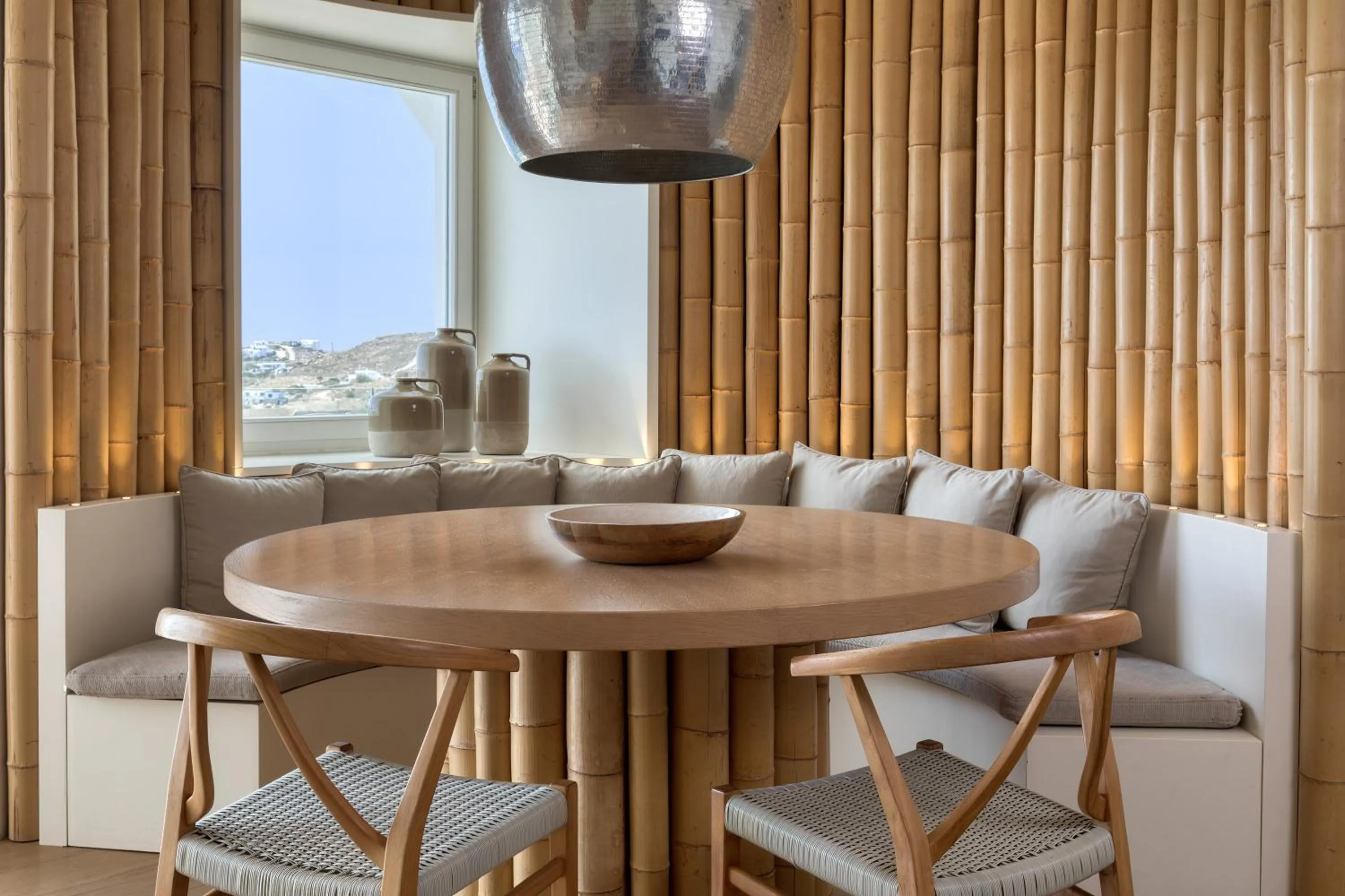 Dining area in Santa Marina, A Luxury Collection Resort, Mykonos