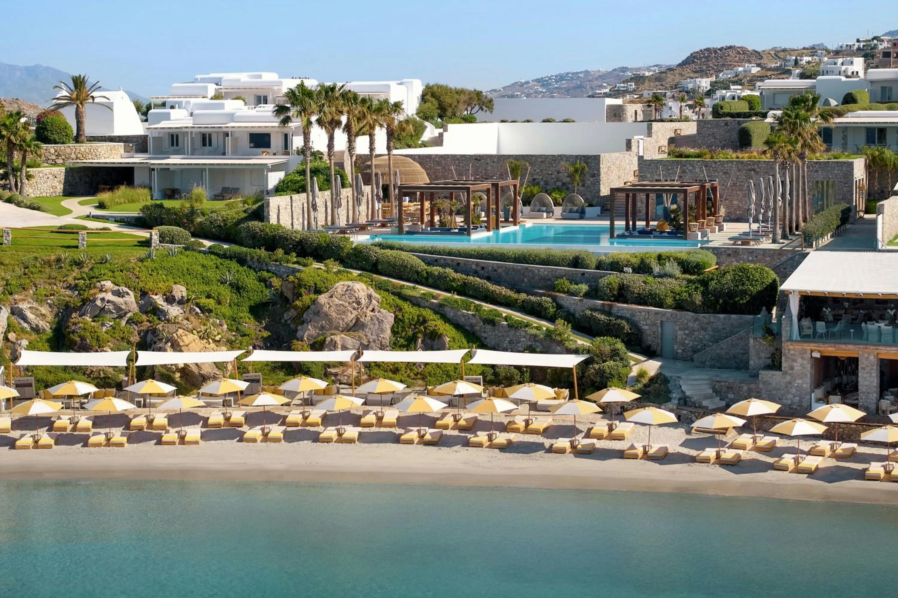 Beach in Santa Marina, A Luxury Collection Resort, Mykonos