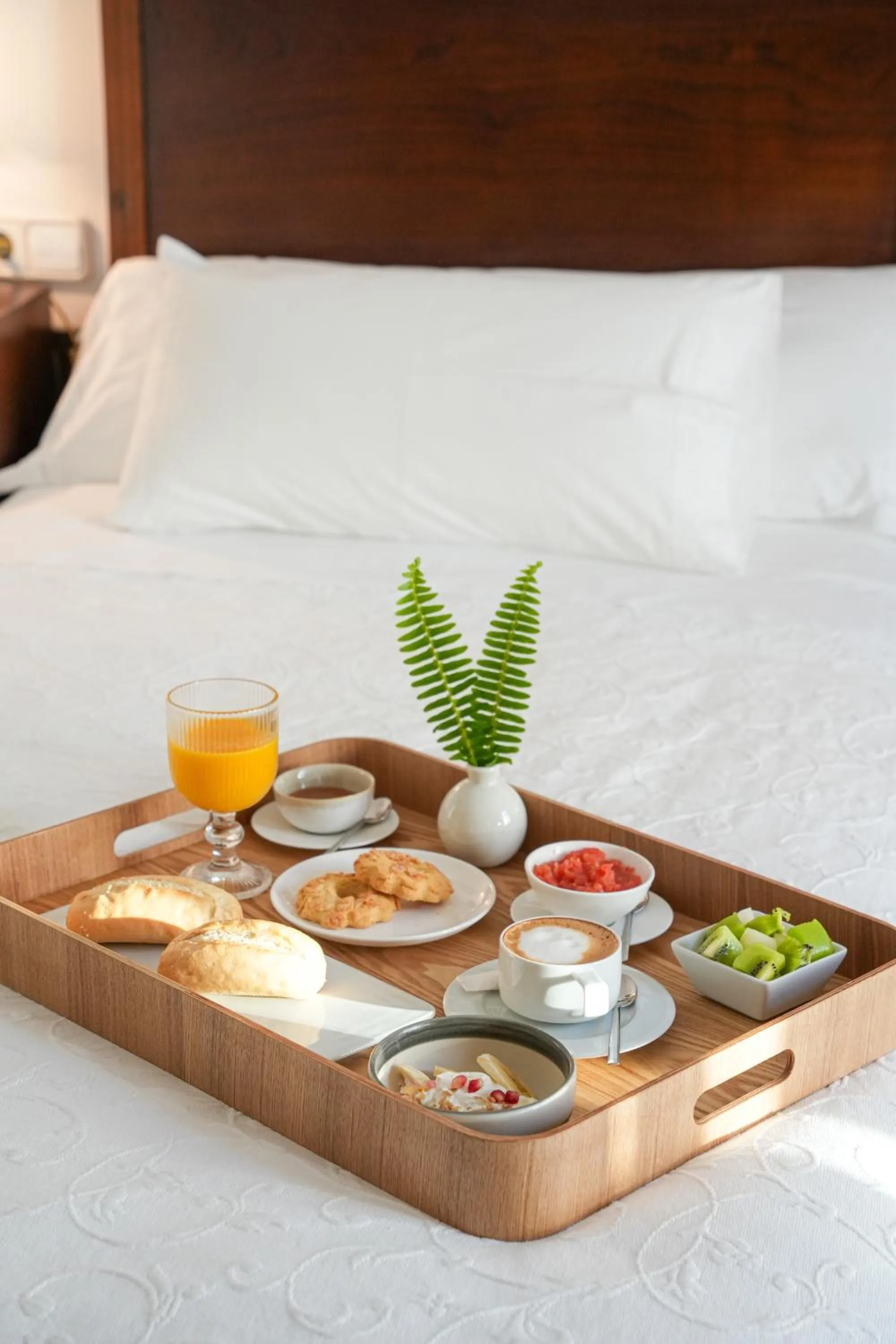 Bed in Hotel Rústico Fonteverde