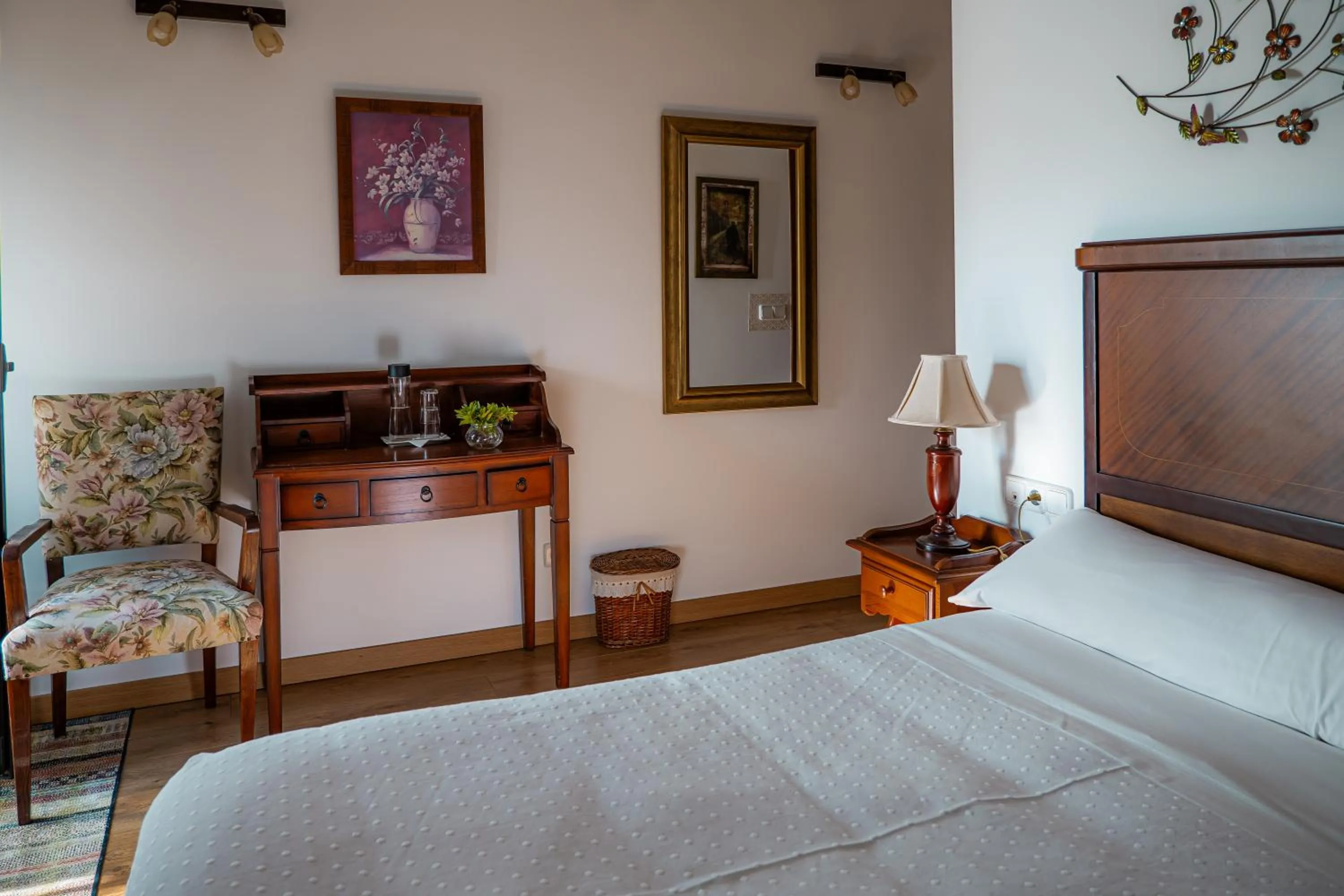 Bed in Hotel Rústico Fonteverde