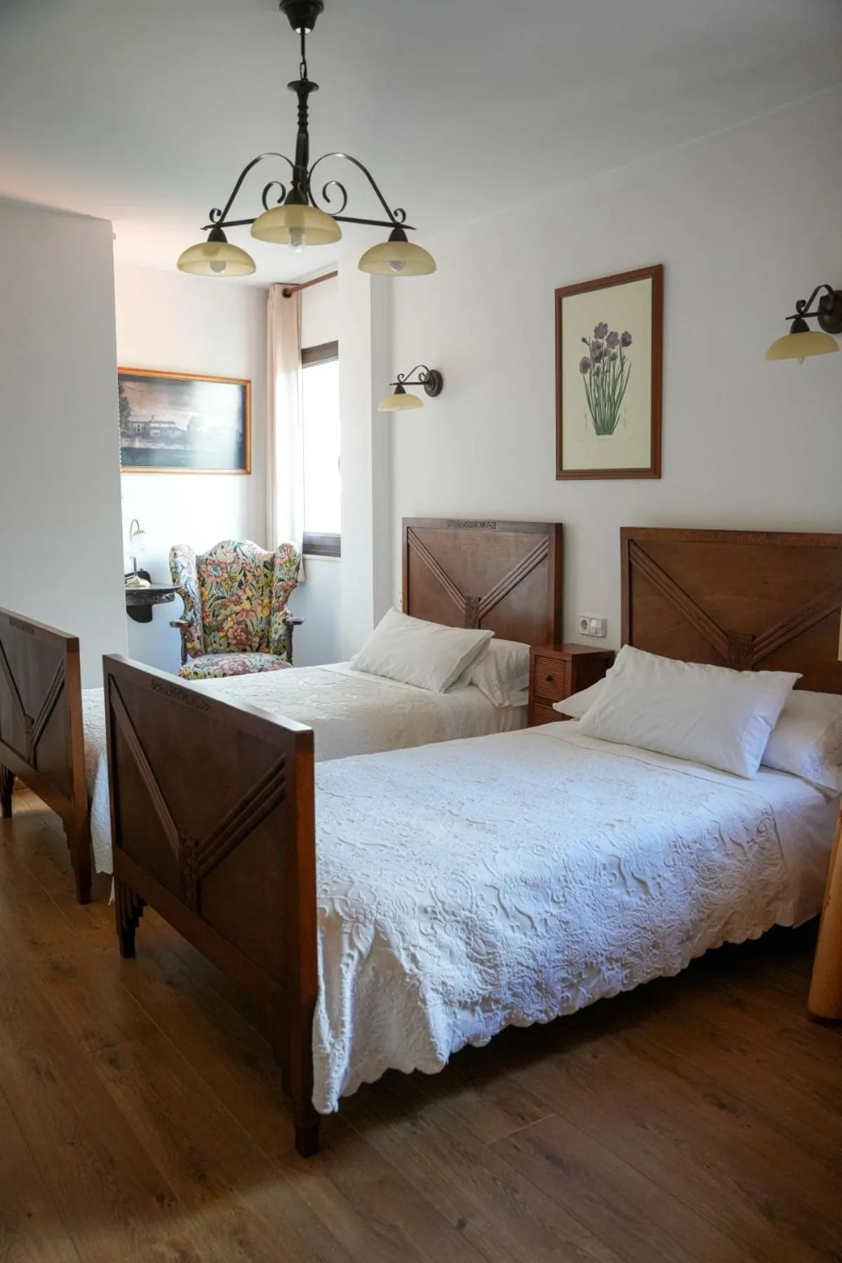 Bed in Hotel Rústico Fonteverde