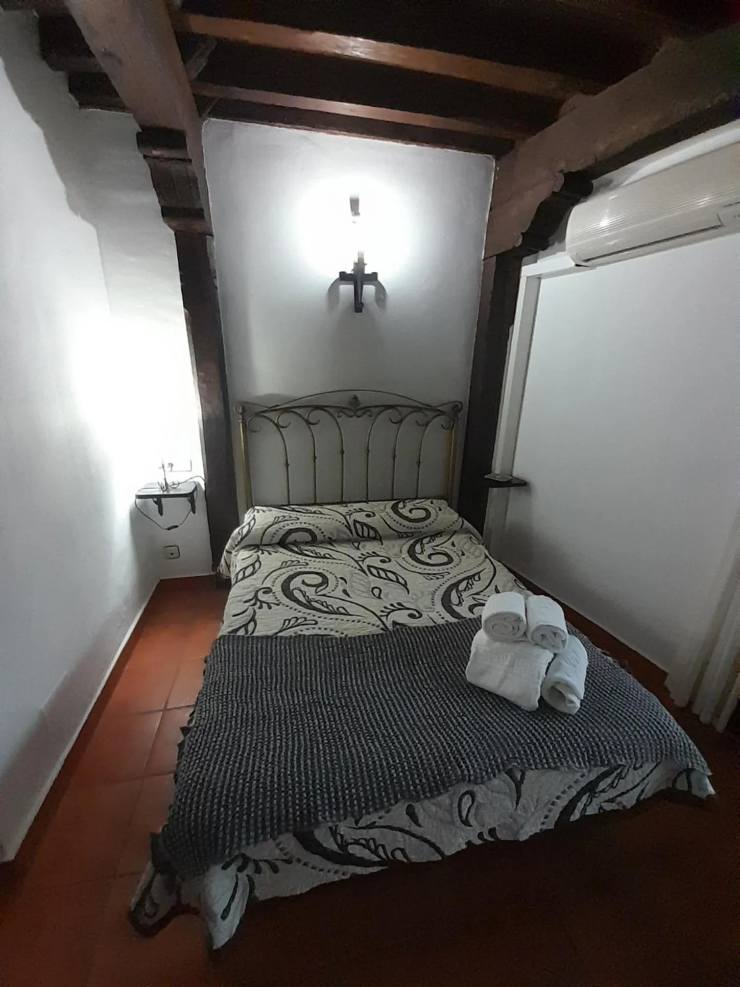 Bed in Hotel Rural Sierra de Francia