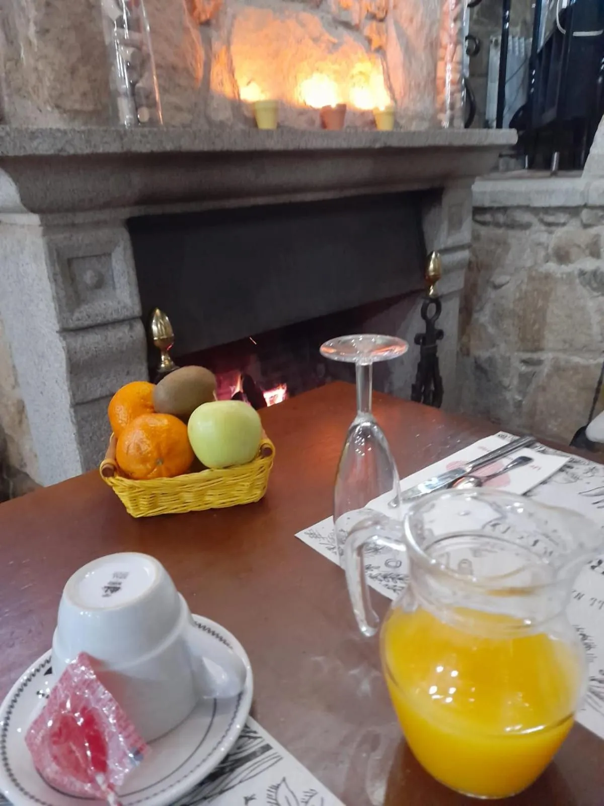 Breakfast in Hotel Rural Sierra de Francia