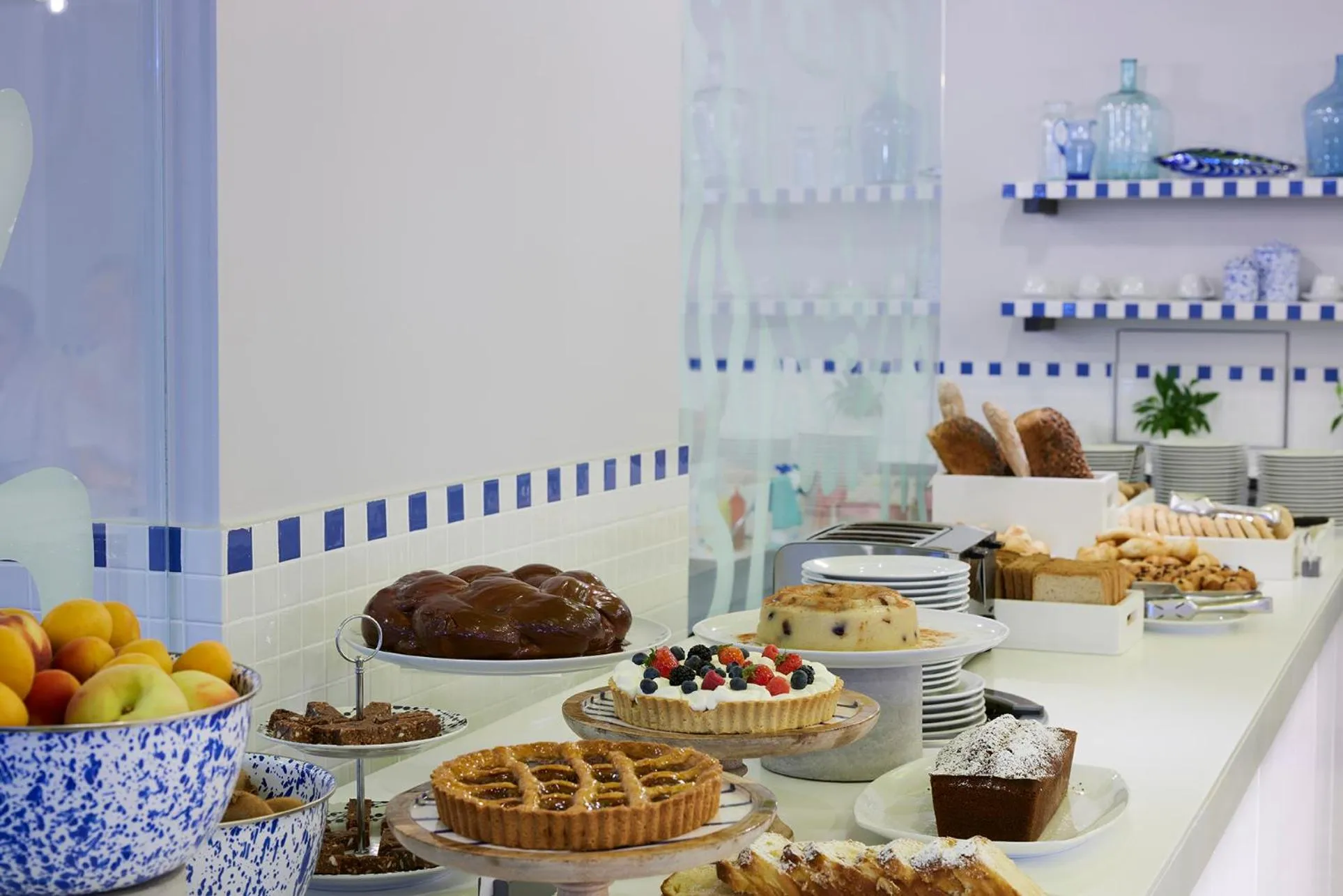 Buffet breakfast in Fresh Hotel, a member of Design Hotels