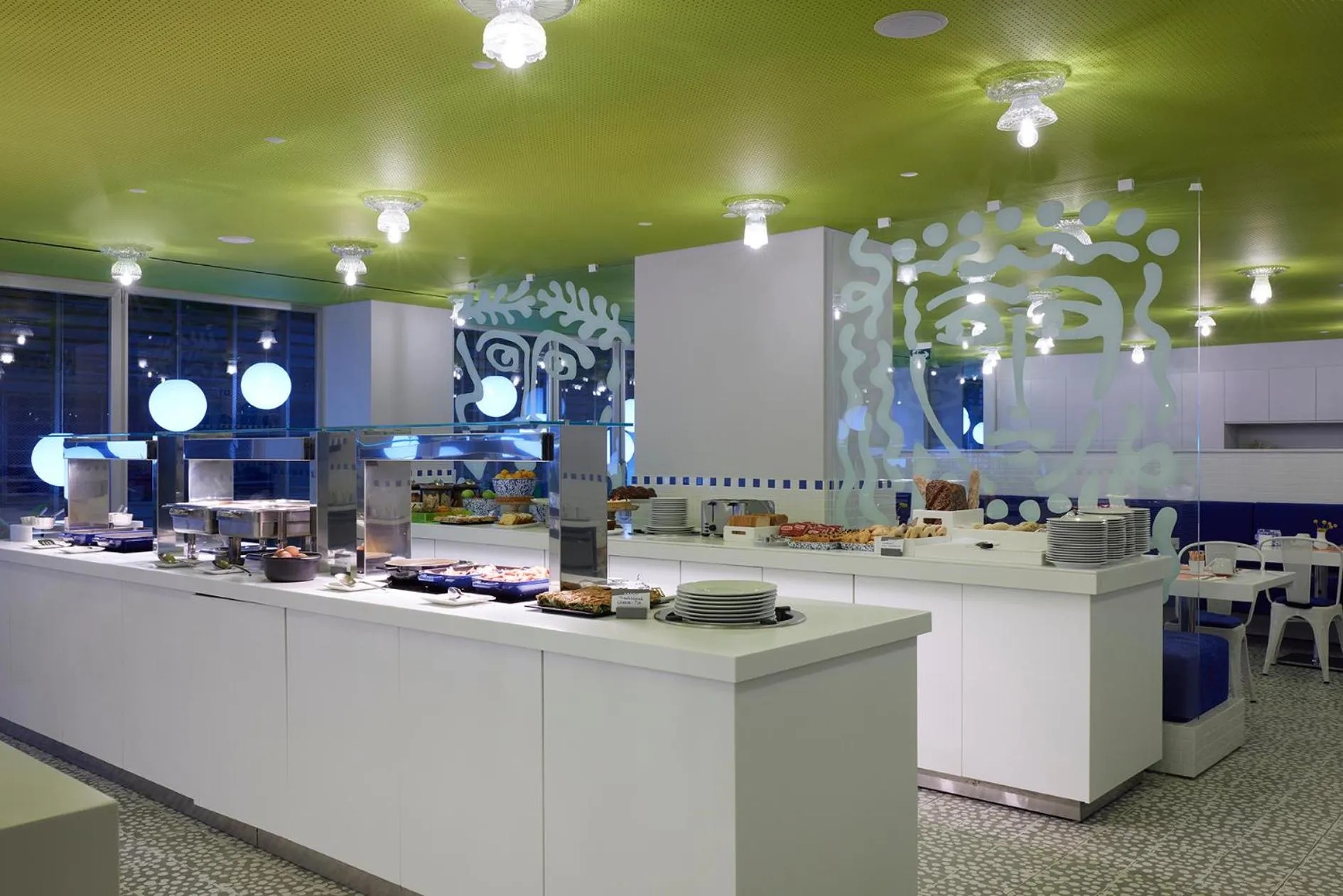 Buffet breakfast in Fresh Hotel, a member of Design Hotels